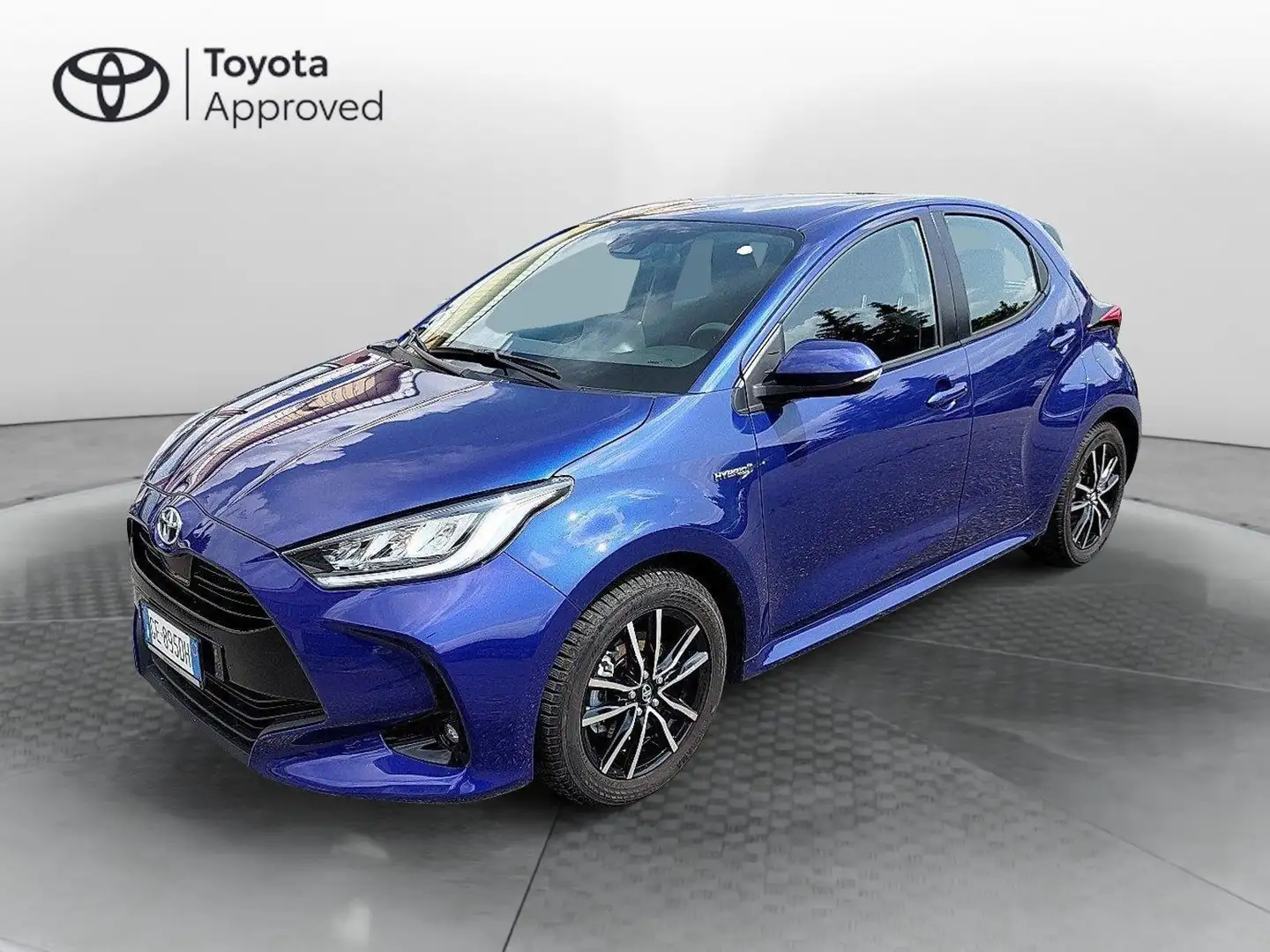 Toyota Yaris 1.5 Hybrid 5 porte Trend Modrá - 1
