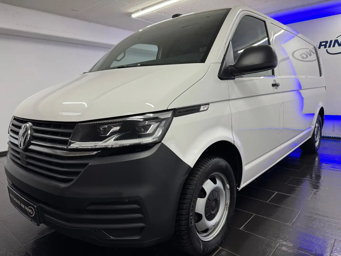 Volkswagen T6 Transporter T6.1 Transporter Kasten lang DSG STNDHZ NAVI LED Weiß - 2