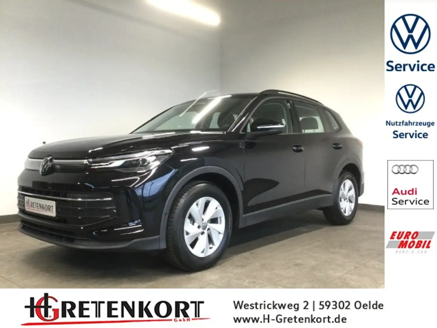 Volkswagen Tiguan Life 1.5 eTSI DSG ACC LED Kamera Side Assist Schwarz - 1