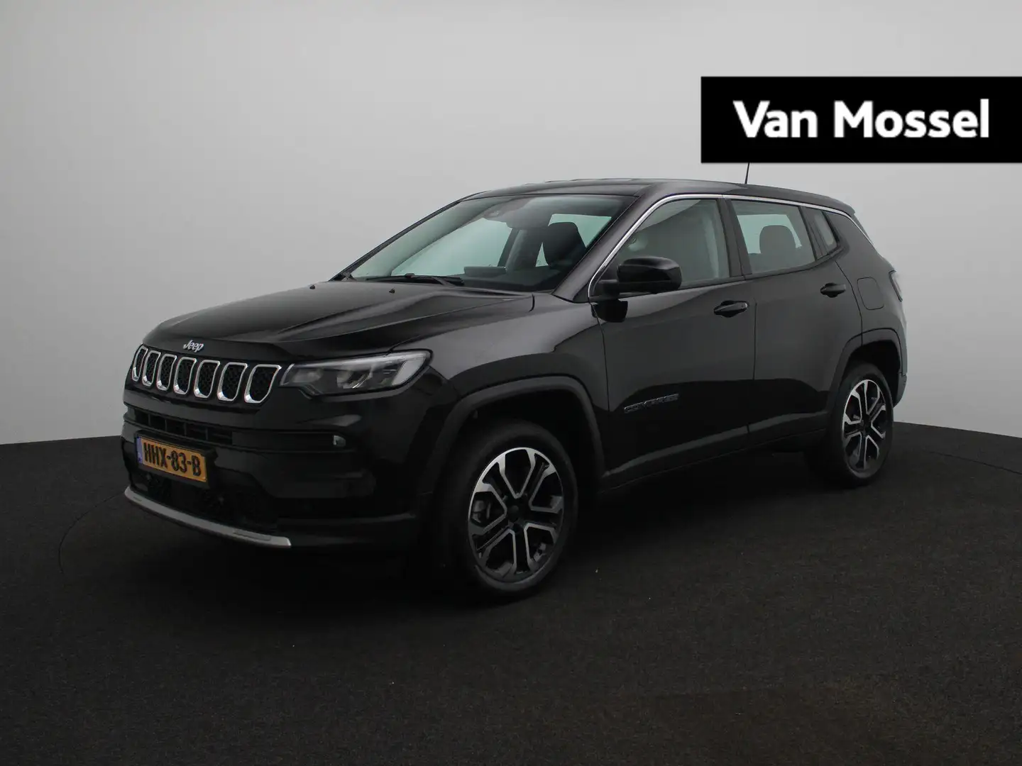 Jeep Compass 4xe 190 Plug-in Hybrid Electric Altitude Zwart - 1