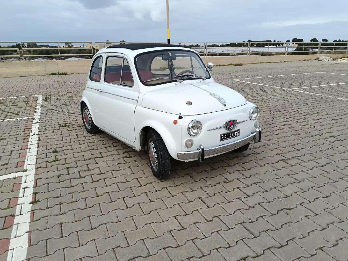 Fiat 500 giannini f 8bulloni Білий - 1