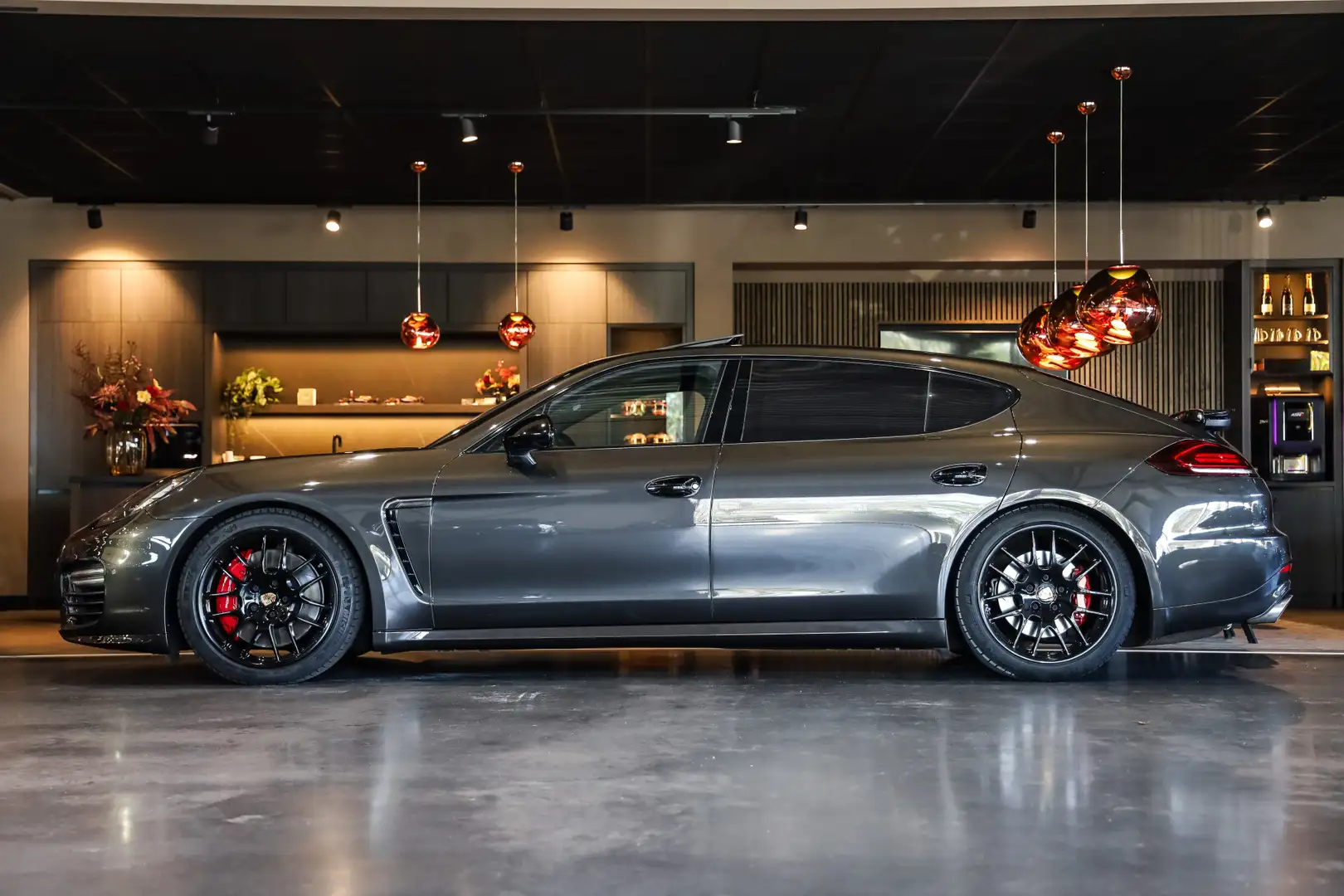 Porsche Panamera 4.8 Turbo Executive Nw.Prijs €234000,- Comf.stoele Grigio - 2