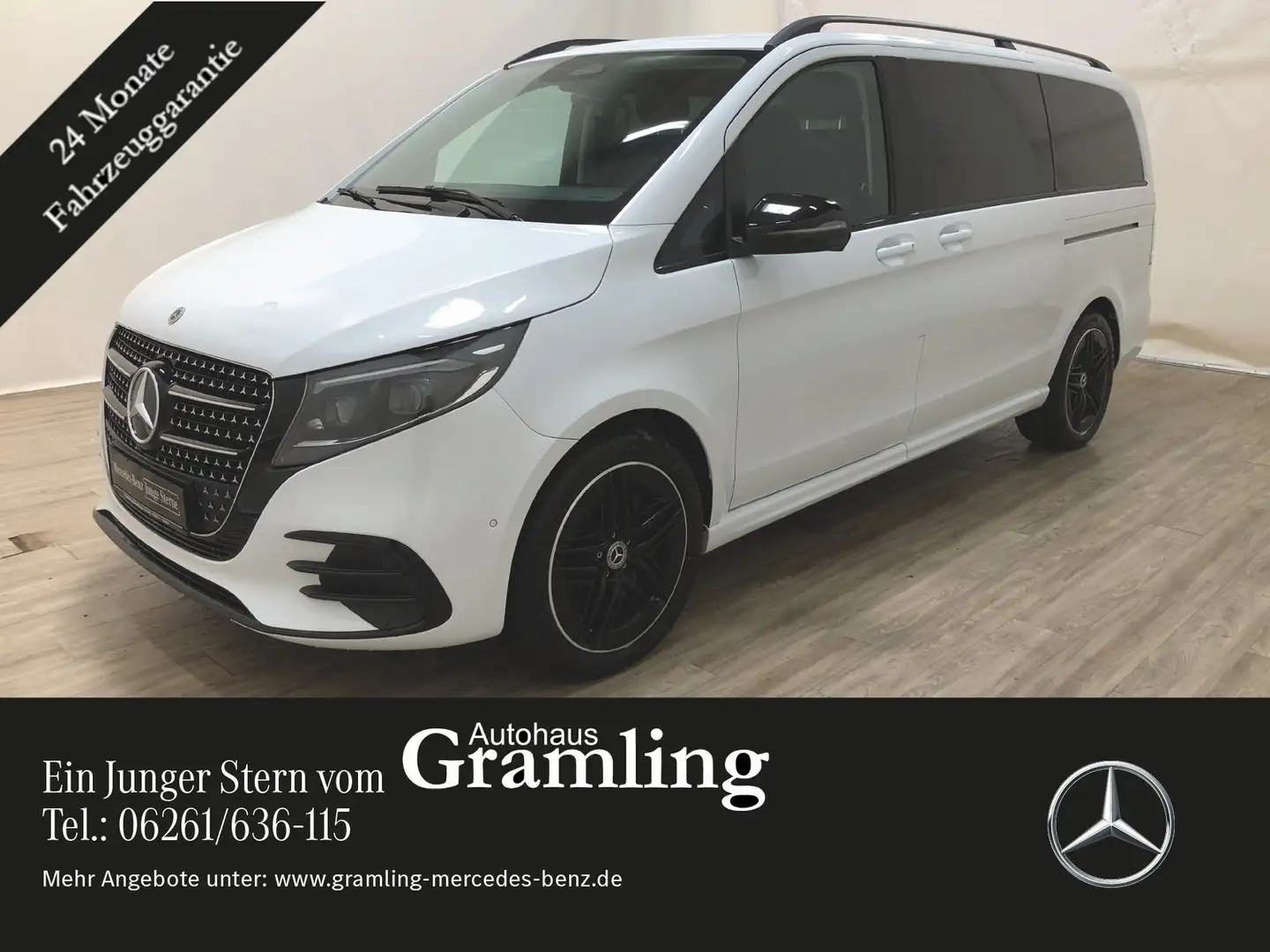 Mercedes-Benz V 250 d L AVANTGARDE/AMG AHK*Distr*Standh*Sitzkl Weiß - 1