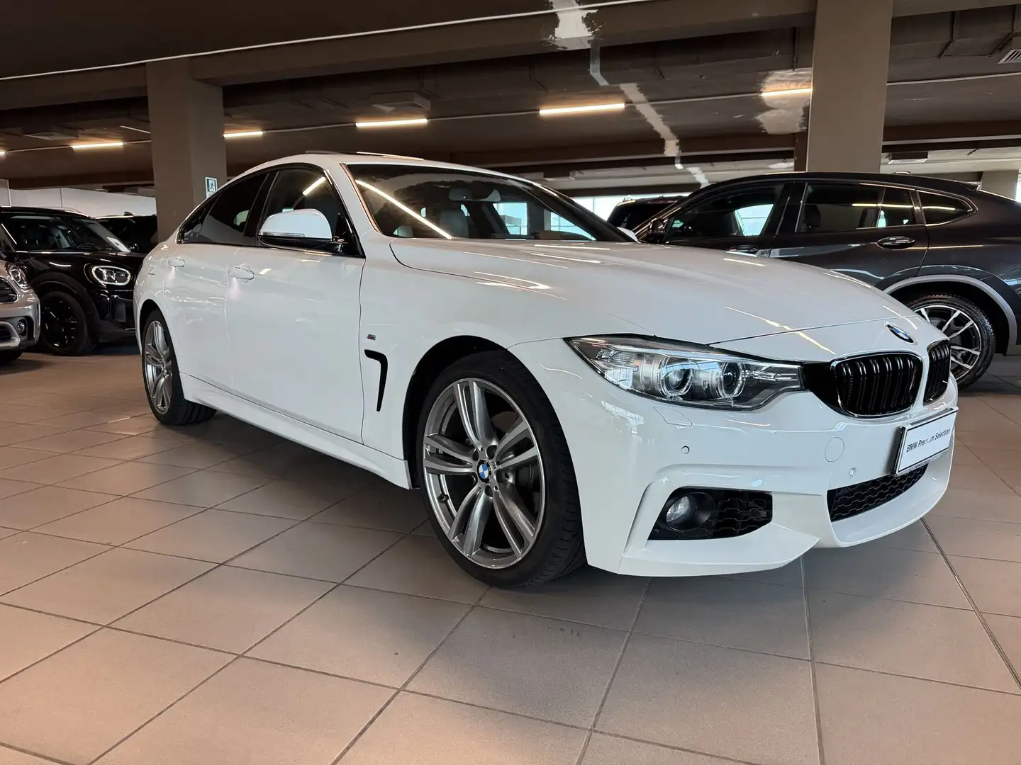 BMW 420 420d xDrive Gran Coupé Msport Weiß - 2