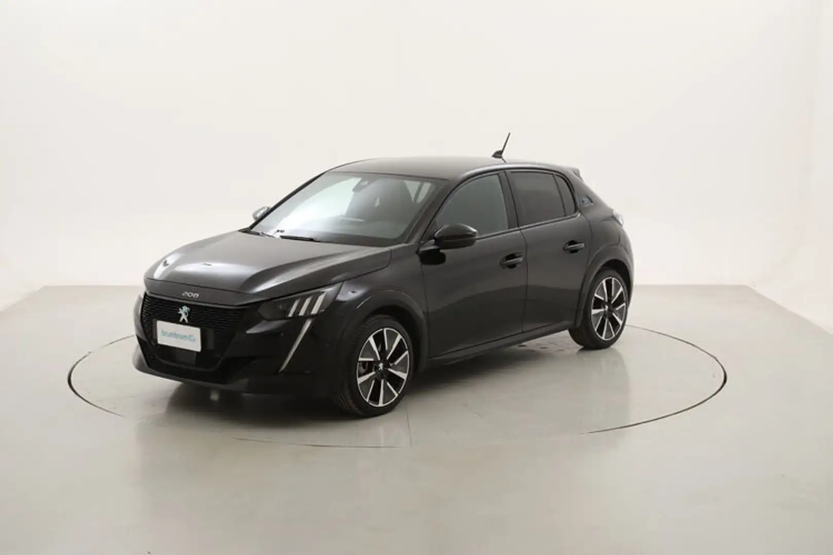 Peugeot 208 GT Pack Elettrico 136CV Černá - 1