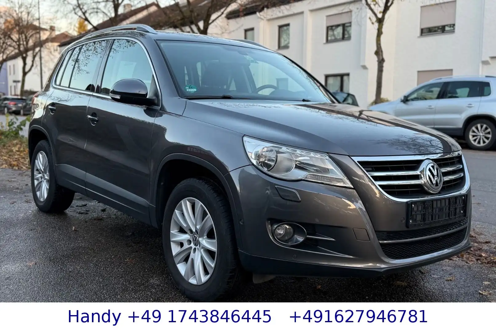 Volkswagen Tiguan 1.4 TSI Team/NAVI/Keyless/R-Kam/SHZ/AHK Grijs - 1