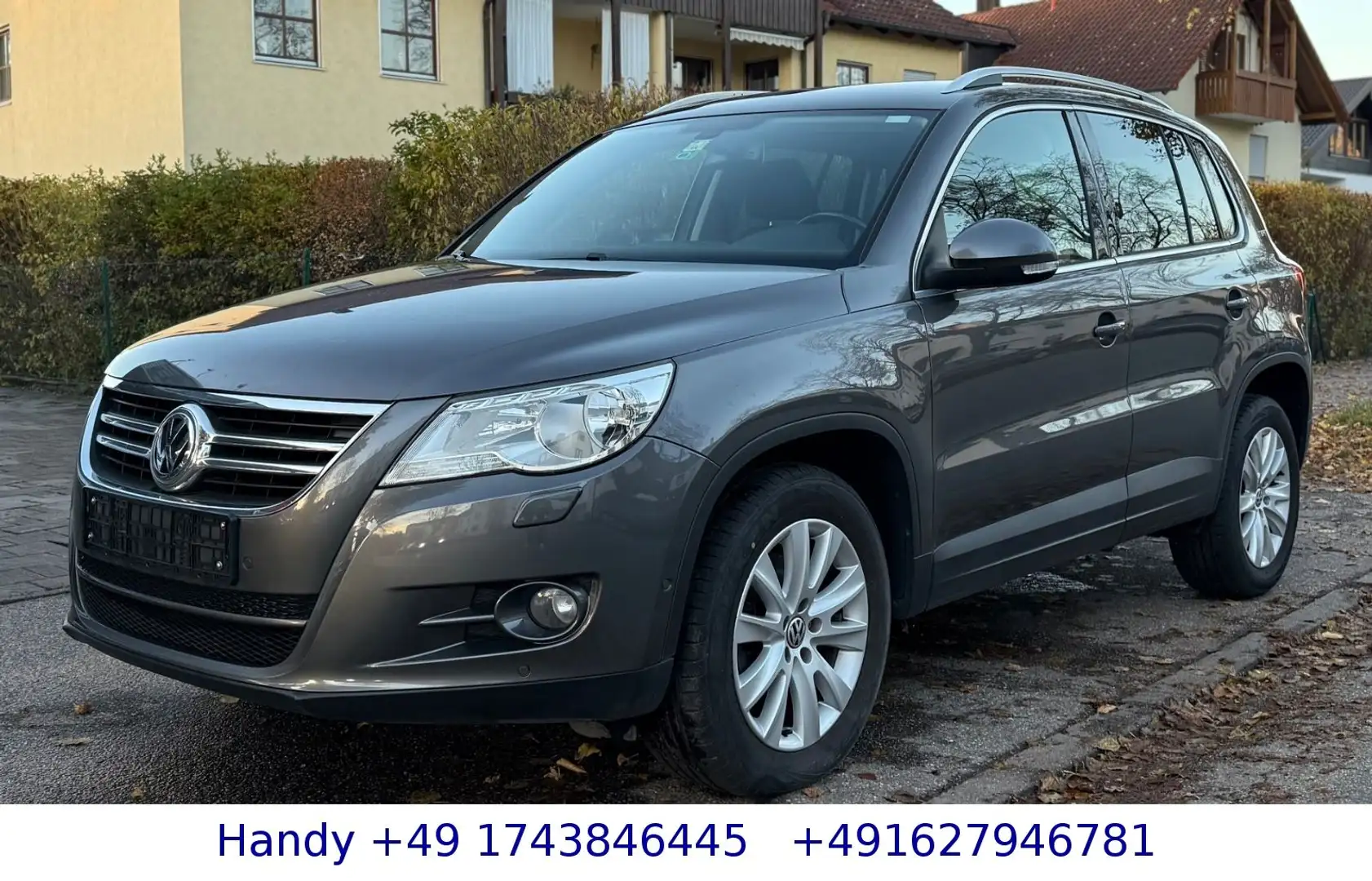 Volkswagen Tiguan 1.4 TSI Team/NAVI/Keyless/R-Kam/SHZ/AHK Grijs - 2