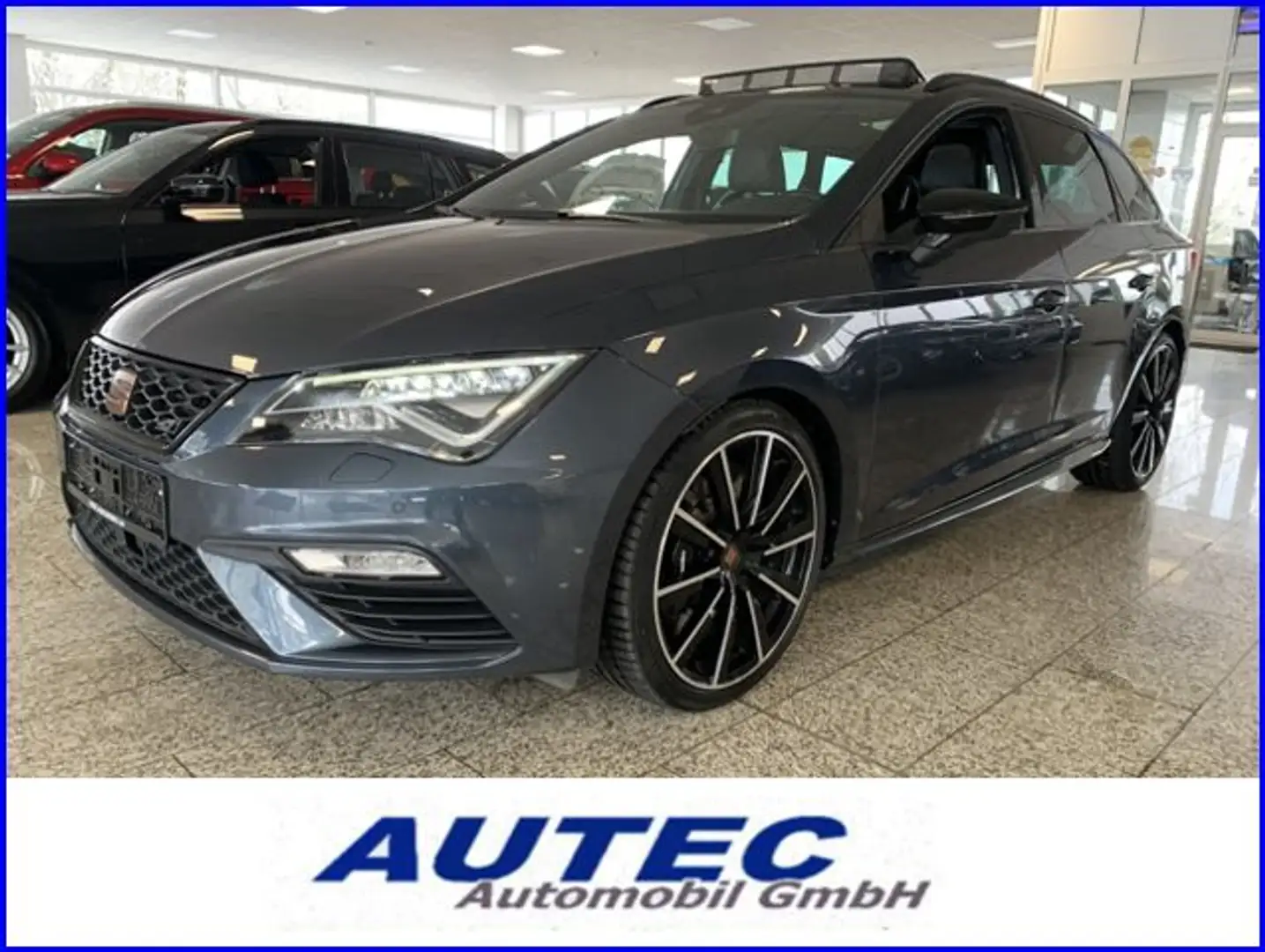 SEAT Leon ST Cupra 300 4Drive KAMERA+ACC+VIRTUAL+PANO Gris - 1