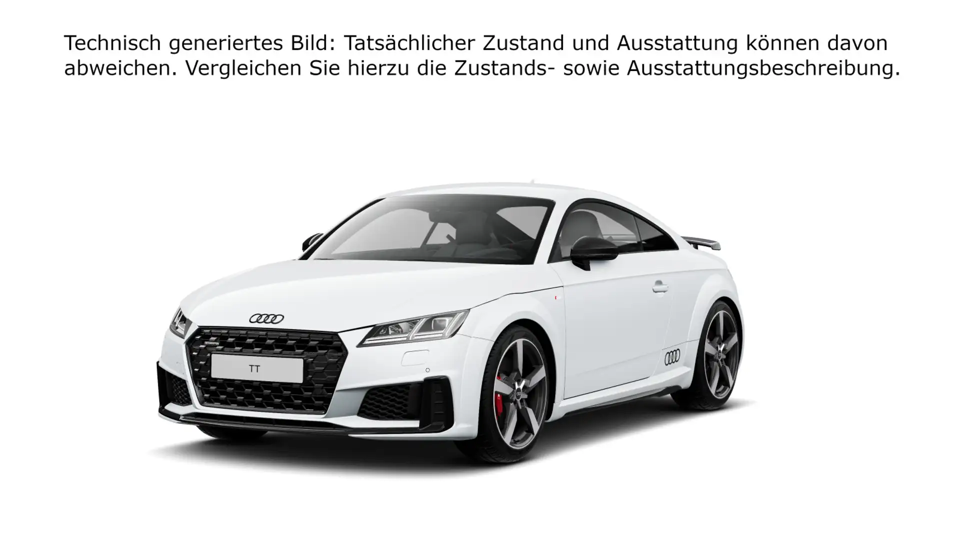 Audi TT Coup 45 TFSI quattro Weiß - 2
