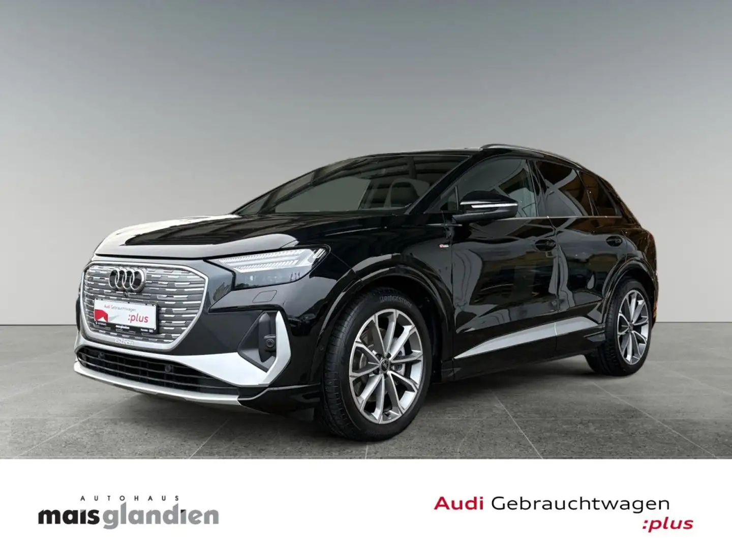 Audi Q4 e-tron 40 2x S line HUD Kamera Matrix AHK WP Noir - 1