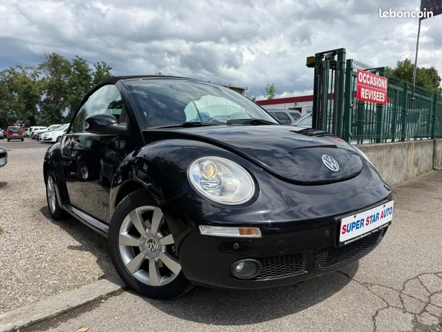 Volkswagen New Beetle 1.9l TDI CABRIOLET 105CV CARAT BVM5 2006 Noir - 1
