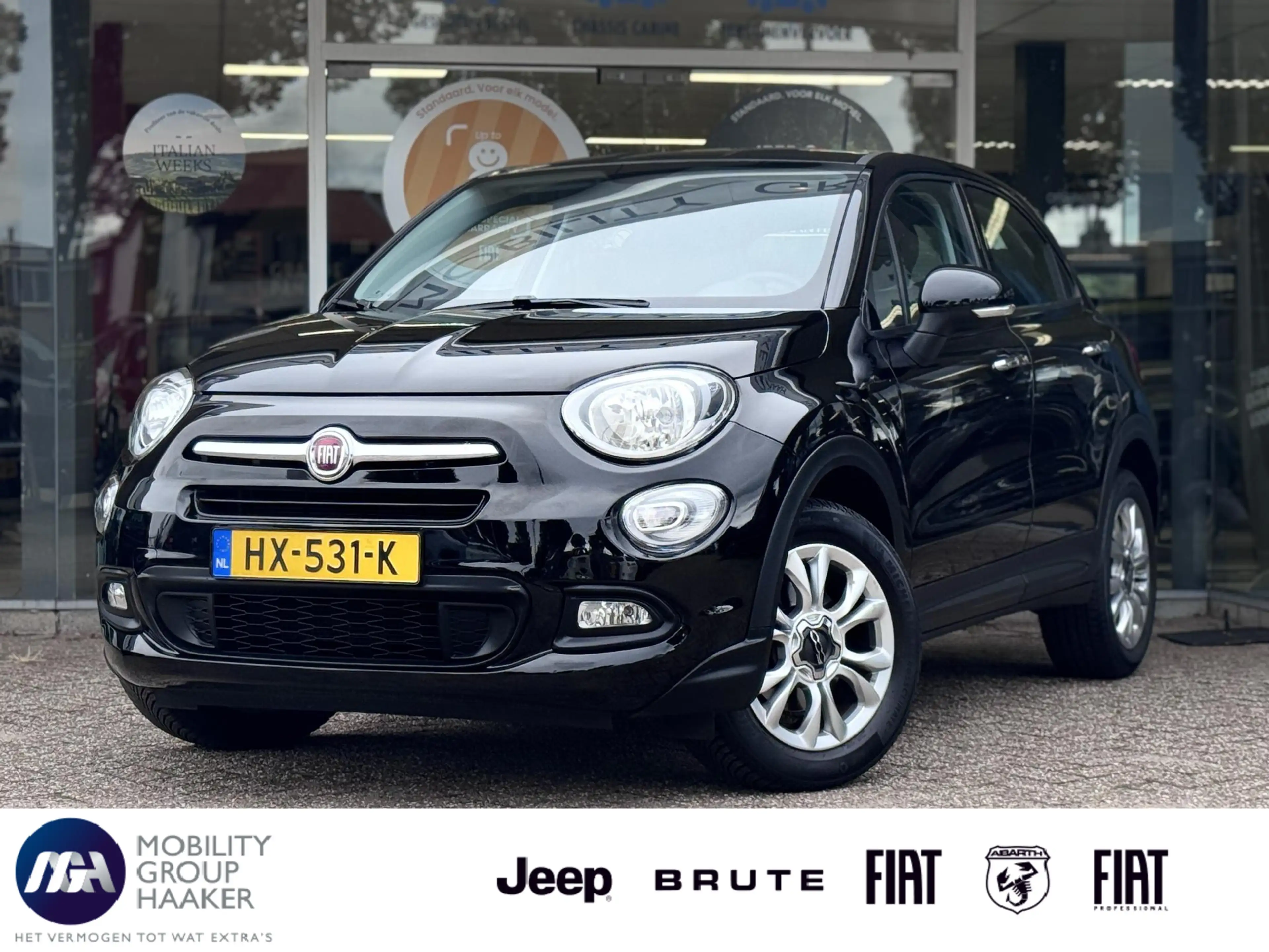 Fiat 500X 1.6 PopStar | Cruise control | Brake assist | Hill