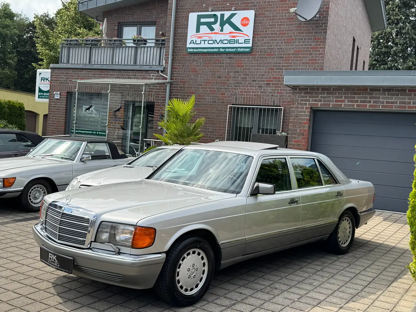 Mercedes-Benz 500 SEL ehem. Diplomatenfahrzg. Zilver - 1