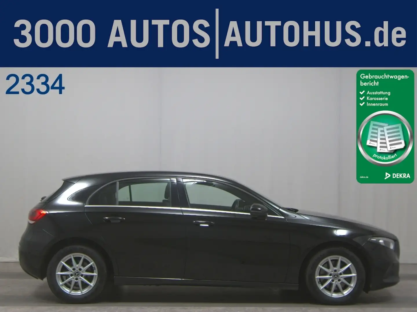 Mercedes-Benz A 200 d T-Leder Navi LED MBUX+ RFK Schwarz - 1