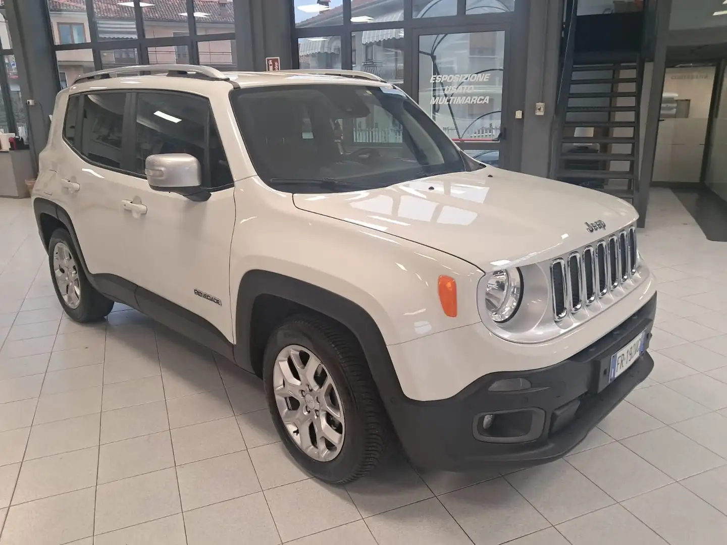 Jeep Renegade 1.6 Mjt 120 CV Limited - USATO DI QUALITA Bianco - 2