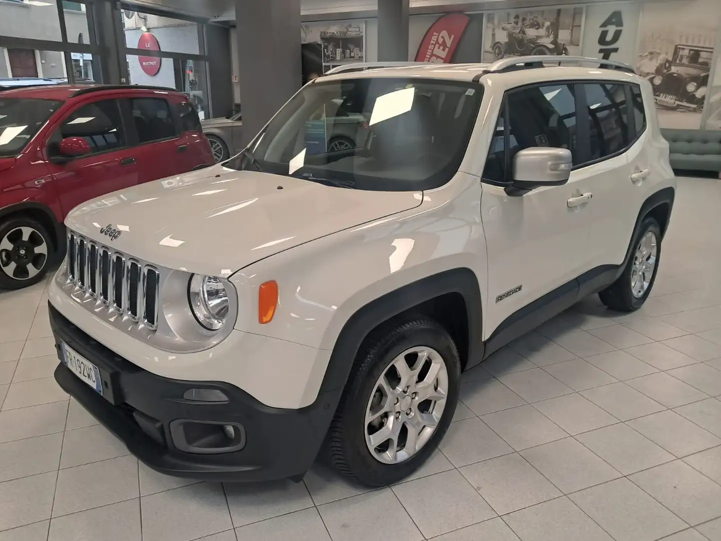 Jeep Renegade 1.6 Mjt 120 CV Limited - USATO DI QUALITA Bianco - 1