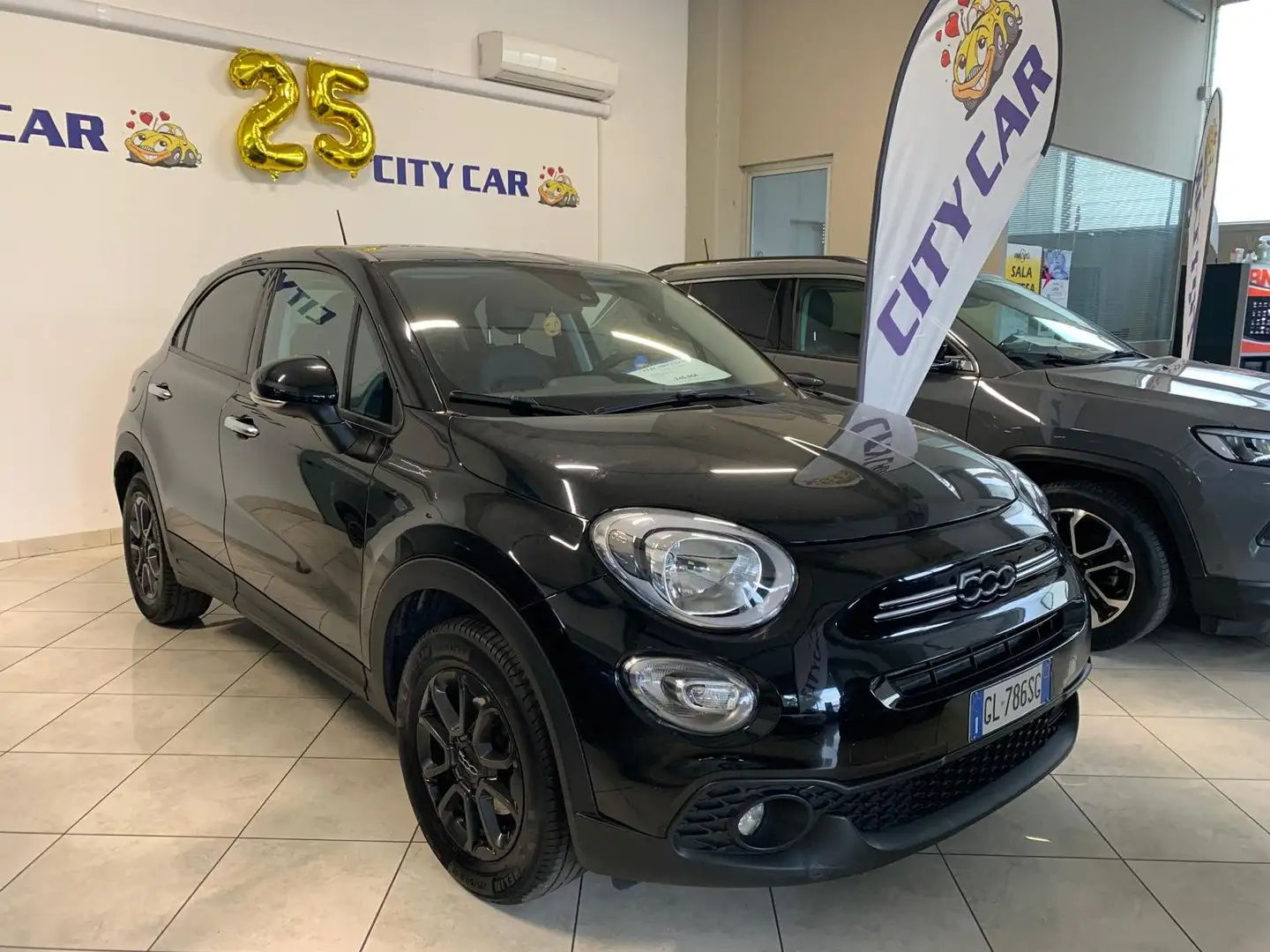 Fiat 500X 500X 1.3 mjet Club 95cv Zwart - 1