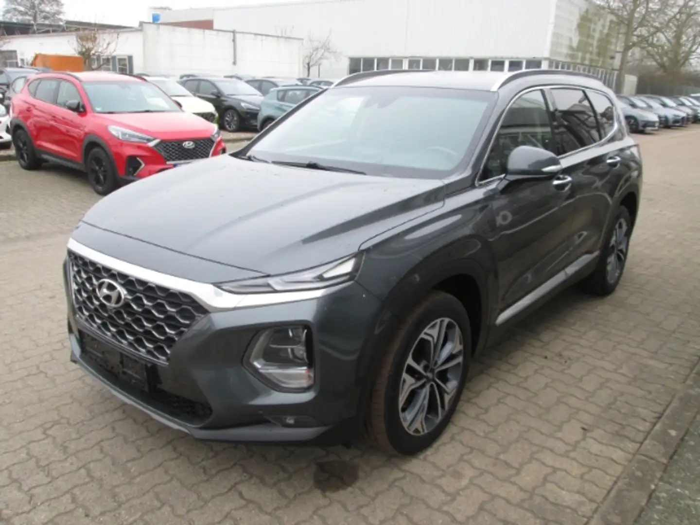 Hyundai SANTA FE Premium 4WD 2.2 CRDi DPF 8 AT 4 WD Navi Leder LED Gris - 2
