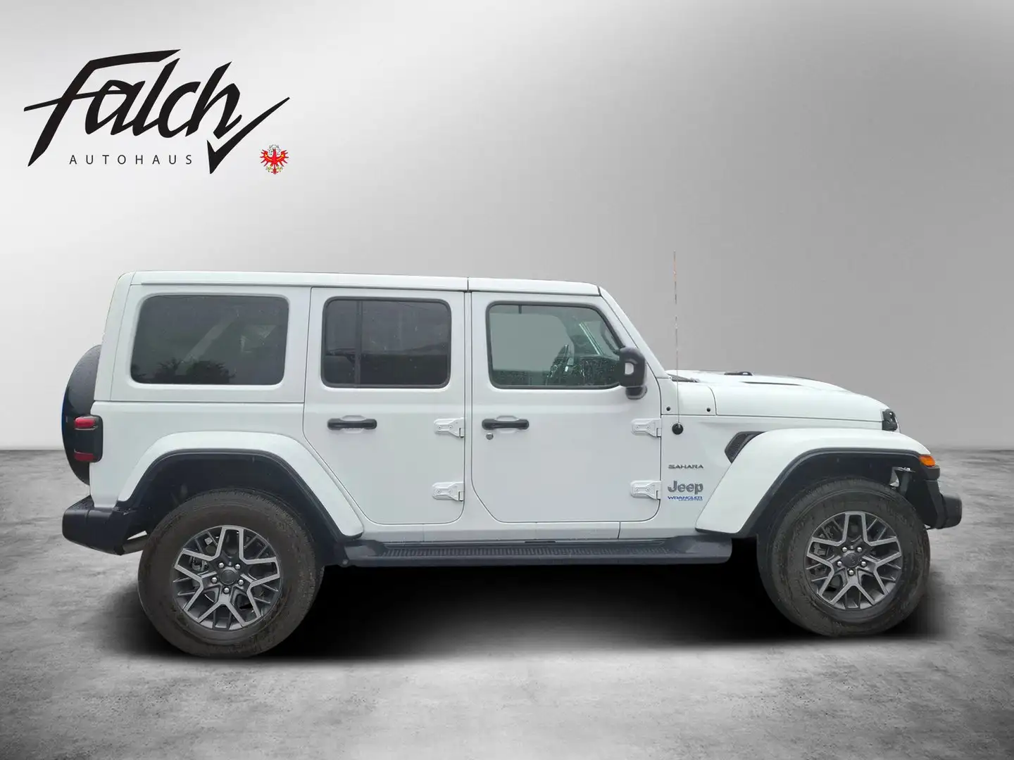 Jeep Wrangler 80th PHEV 2,0 GME Aut. Weiß - 2