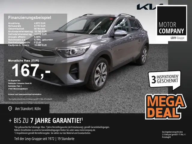 Kia Stonic 1.0 T-GDI Vision +DCT+Navi+R.Kam+Allwetter