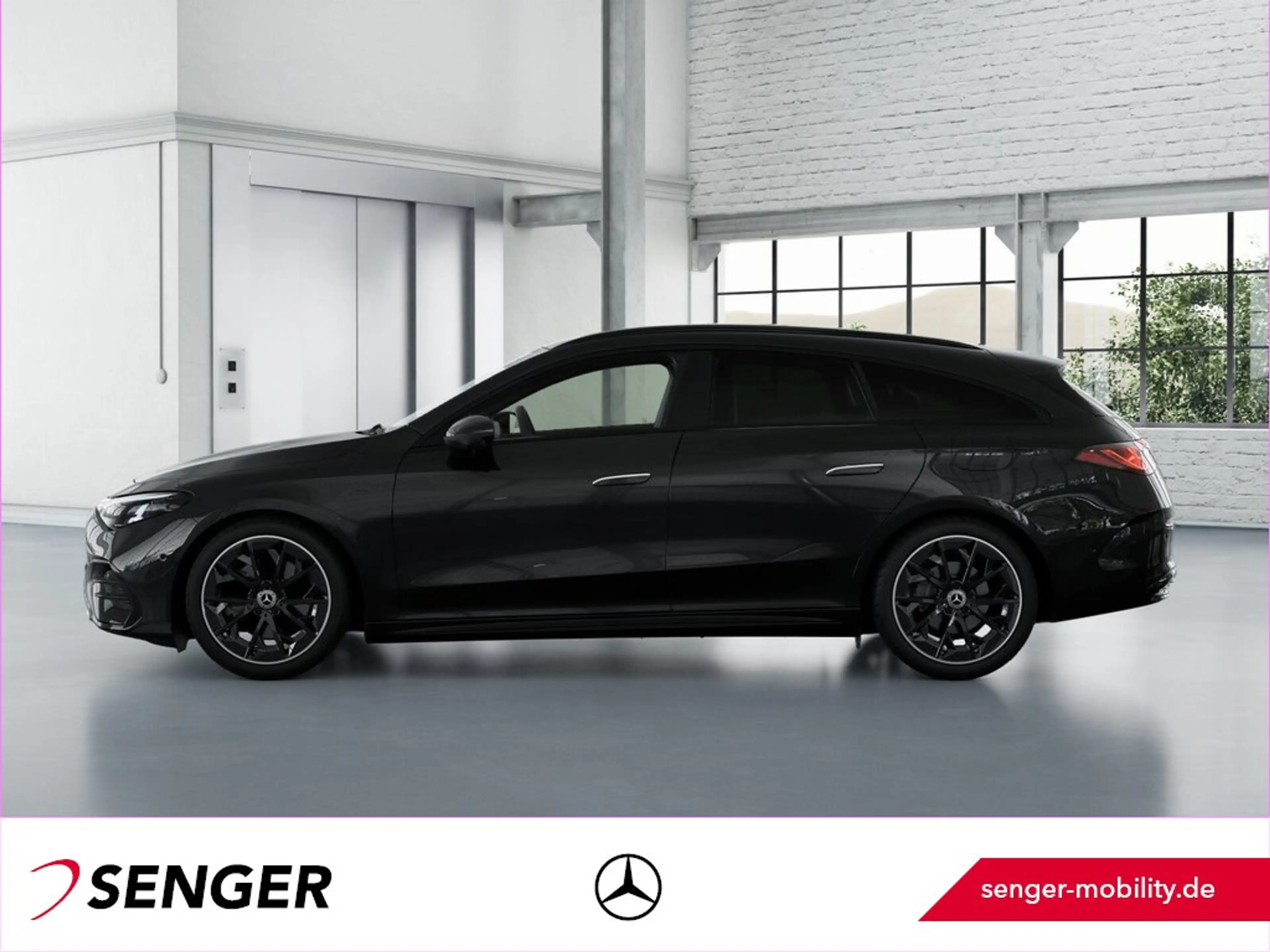 Mercedes-Benz CLA 200 SB AMG Night 19" Pano Totwinkel CarPlay — photo 3