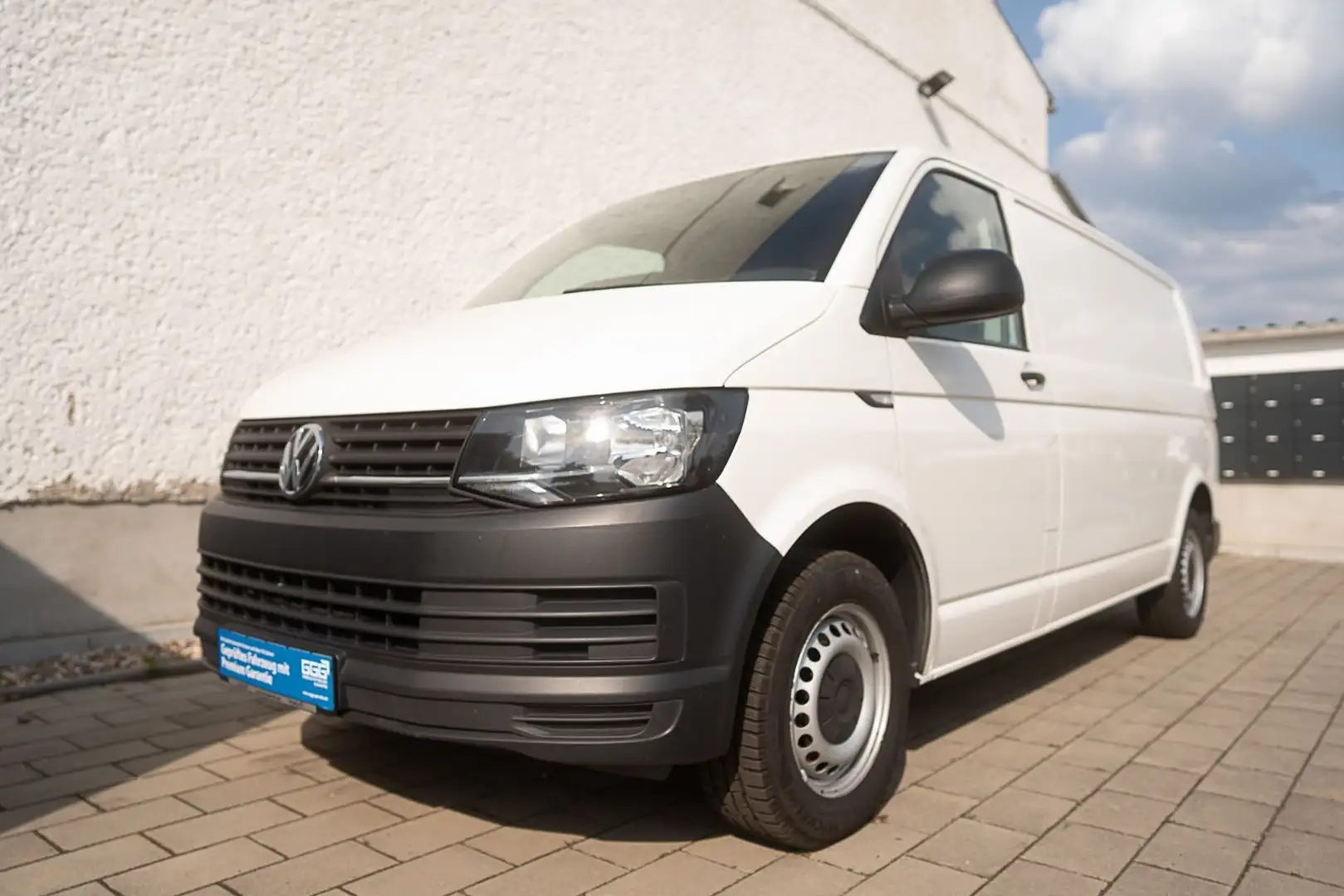 Volkswagen T6 Transporter 2.0 TDI Kasten lang / Klima AHK Blanc - 1