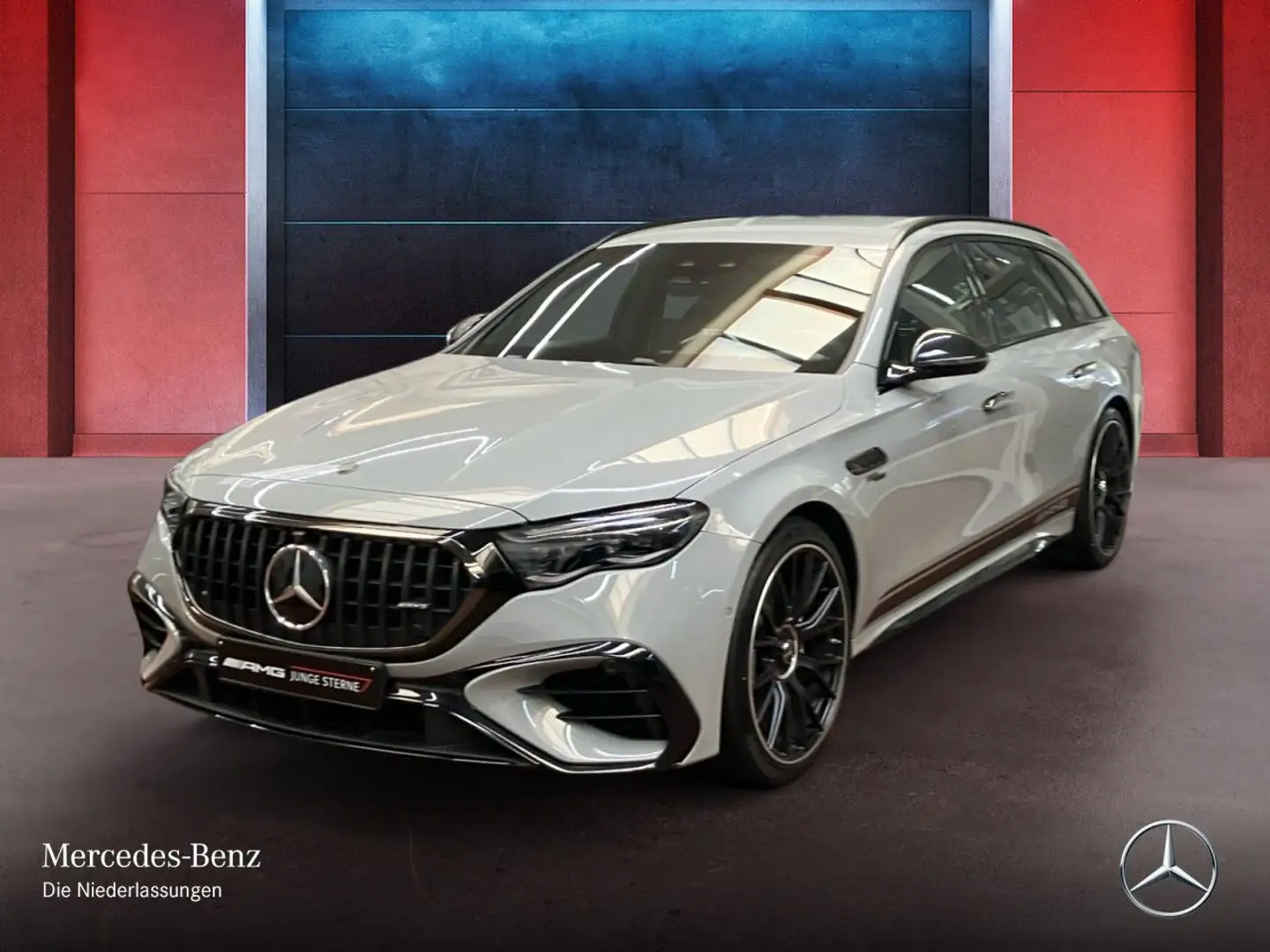 Mercedes-Benz E 53 AMG T 4M Hybrid Carbon Driversp Perf-Sitze 9G Grau - 2