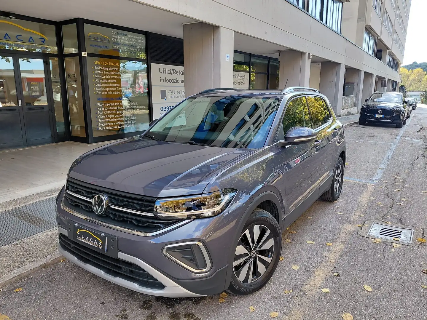 Volkswagen T-Cross T-Cross 2024 1.0 tsi Edition Plus 115cv dsg Grijs - 1