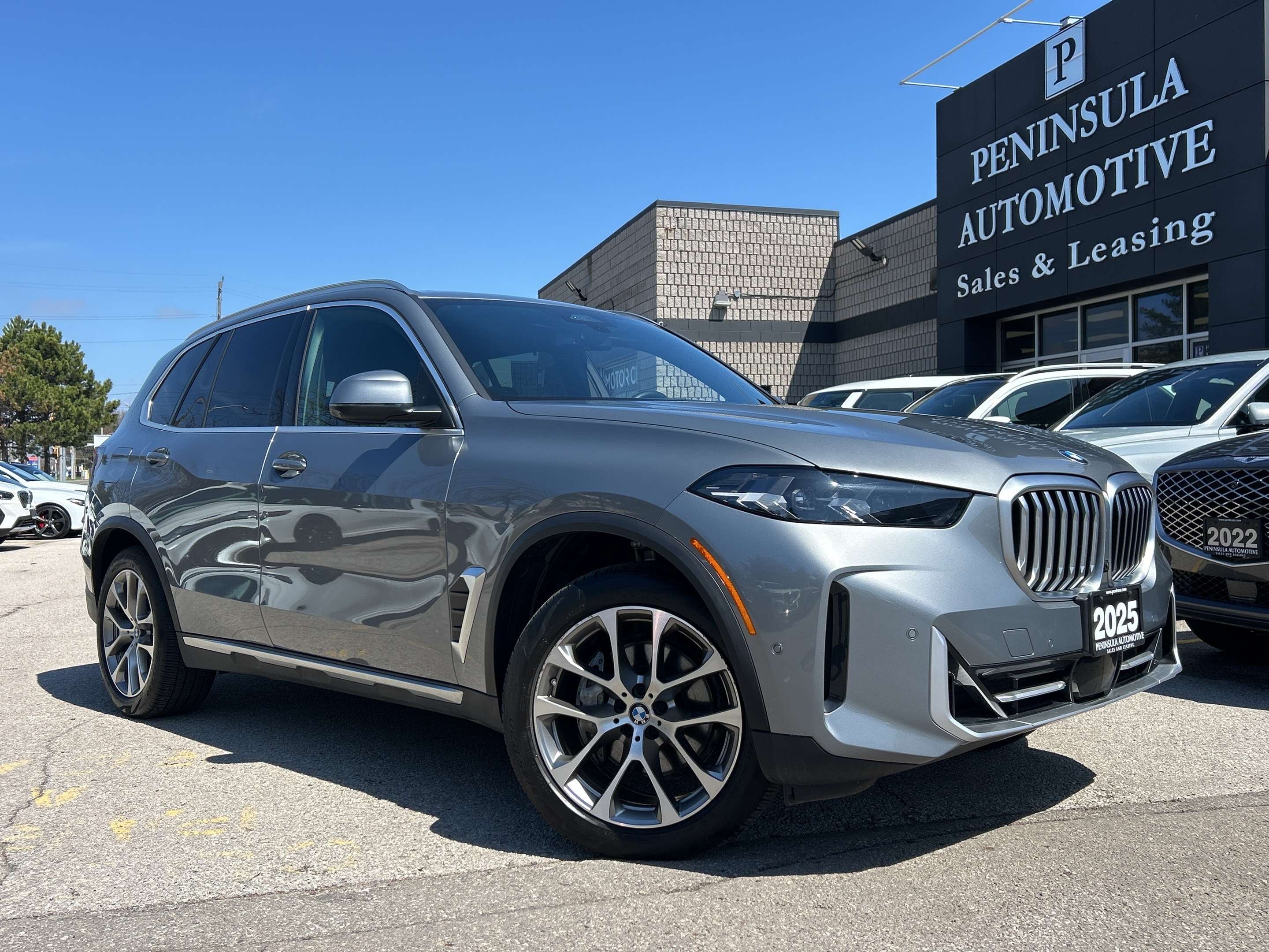 Gray (Skyscraper Grey Metallic) 2025 BMW X5 SUV / Crossover All-Wheel Drive Automatic