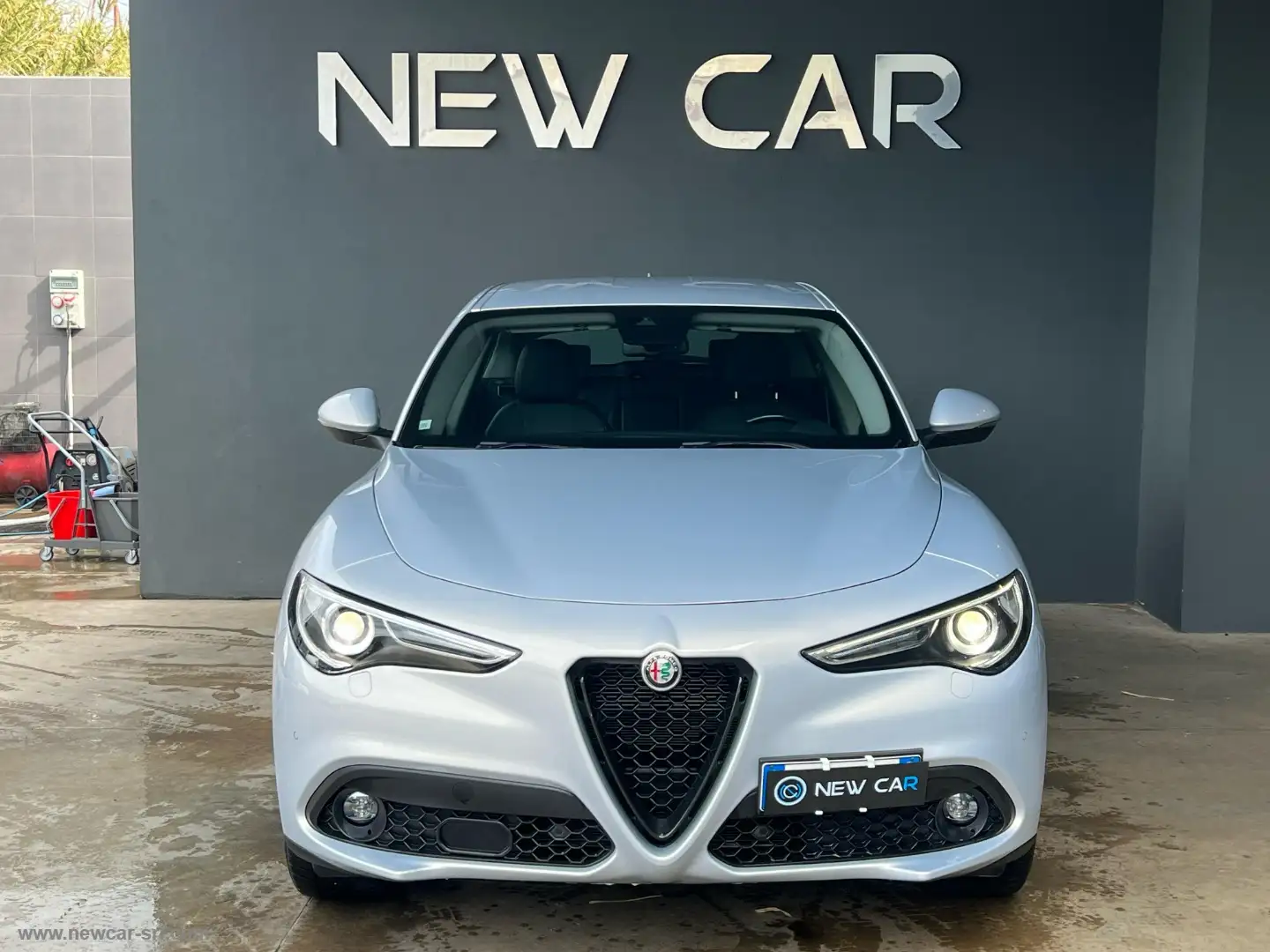 Alfa Romeo Stelvio 2.2 T.diesel 190CV AT8 Q4 Sprint Blu/Azzurro - 1
