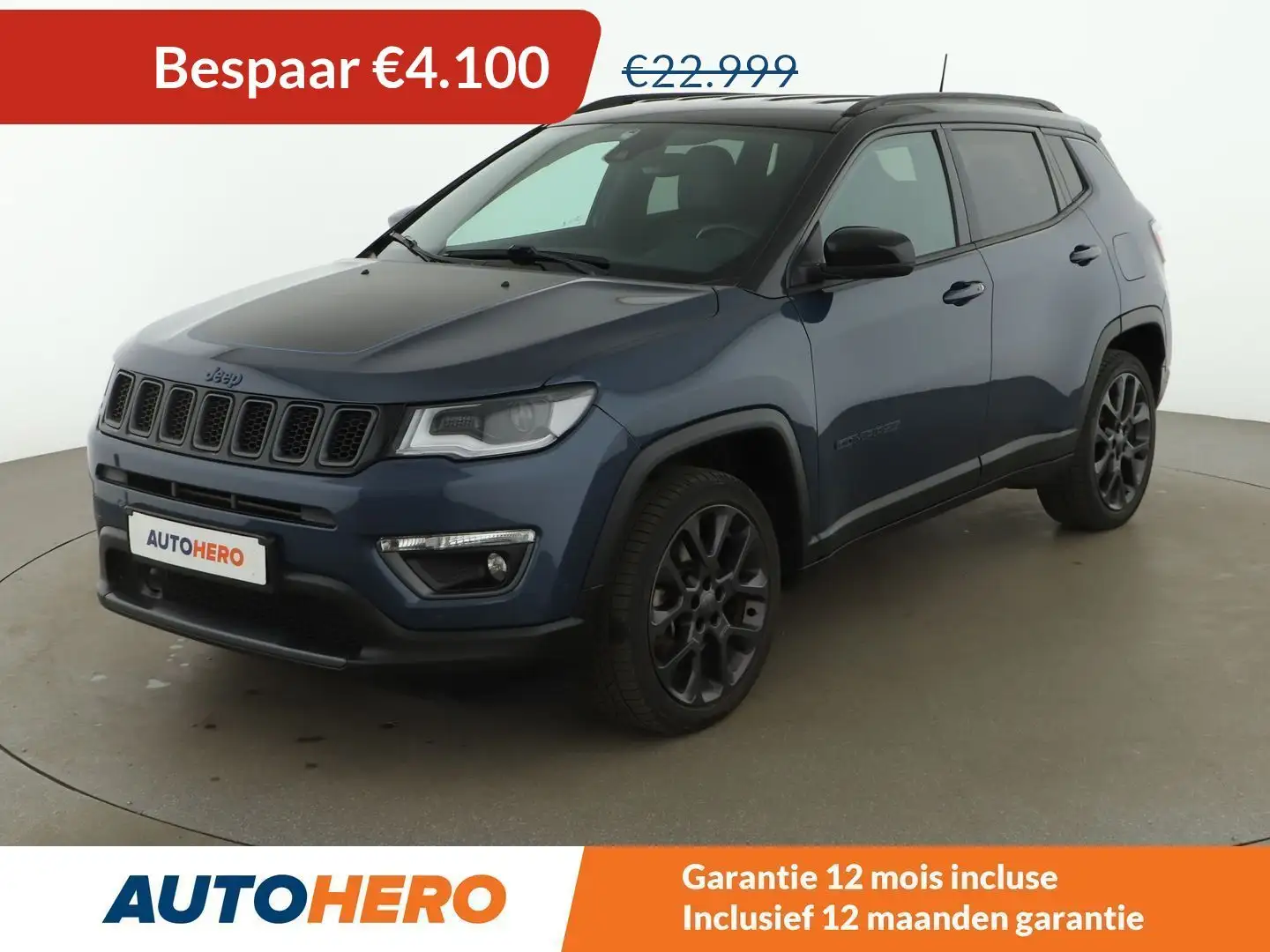 Jeep Compass 1.3 T4 4xe Plug-in Hybrid S Bleu - 1