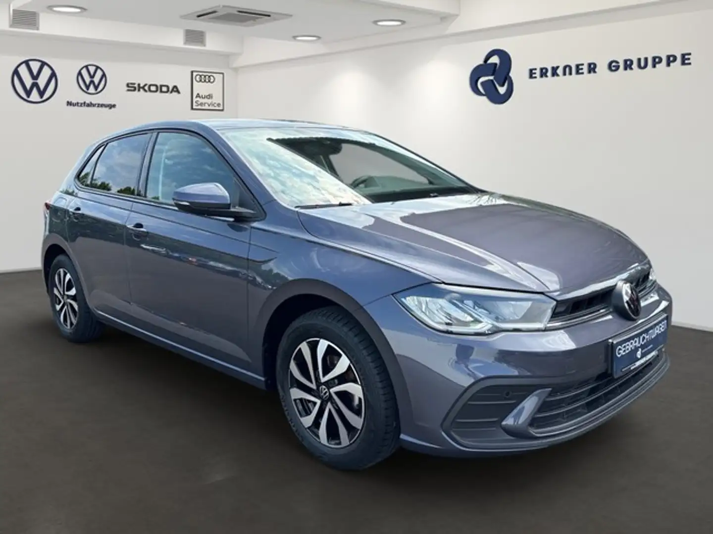 Volkswagen Polo 1.0TSI Life LED+ACC+NAV+DIGI+SITZHZ+++ Grau - 2