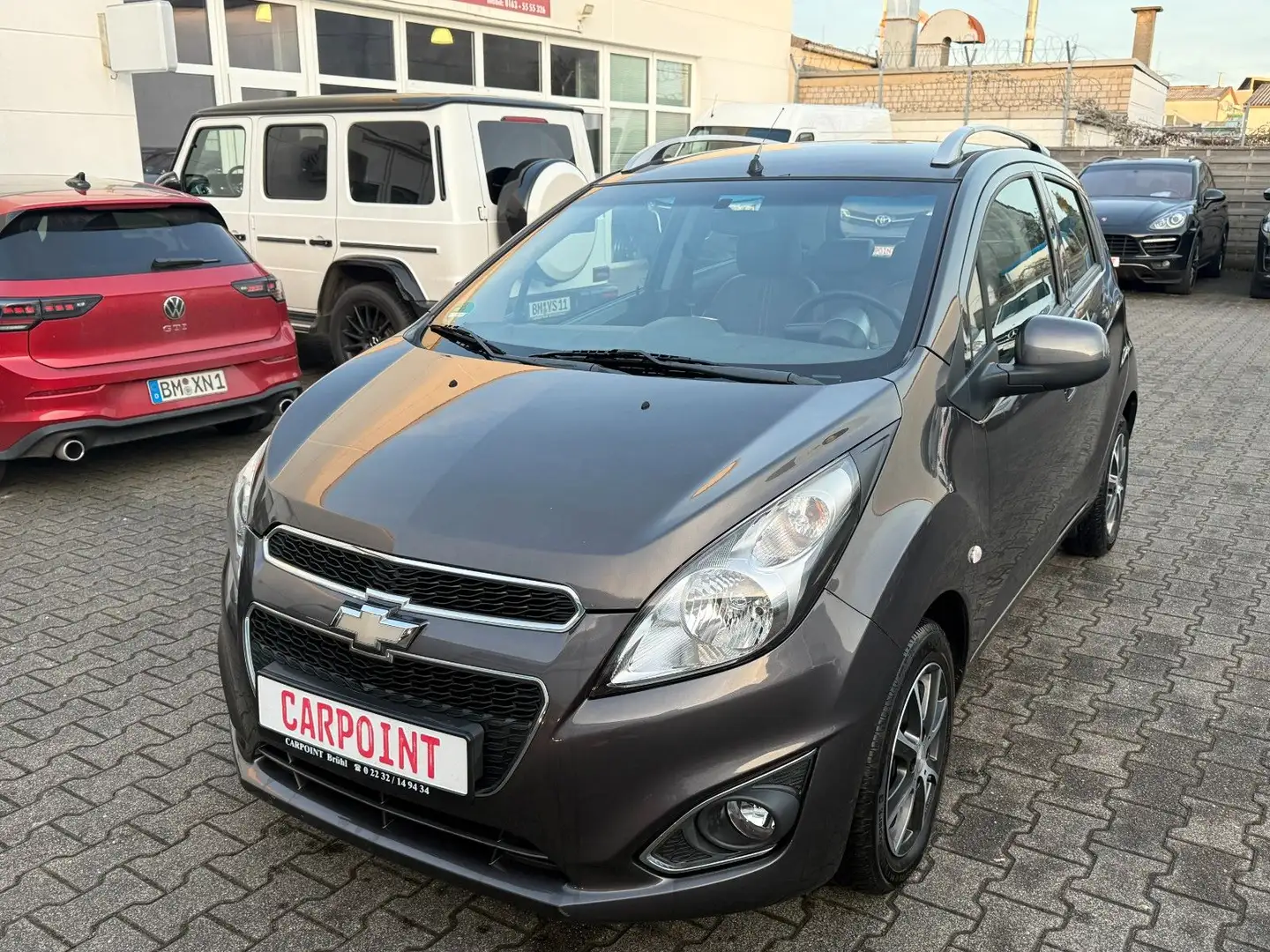 Chevrolet Spark LTZ 2.HAND/KLIMA/SHZ/TEILLEDER/8FACH Gri - 1