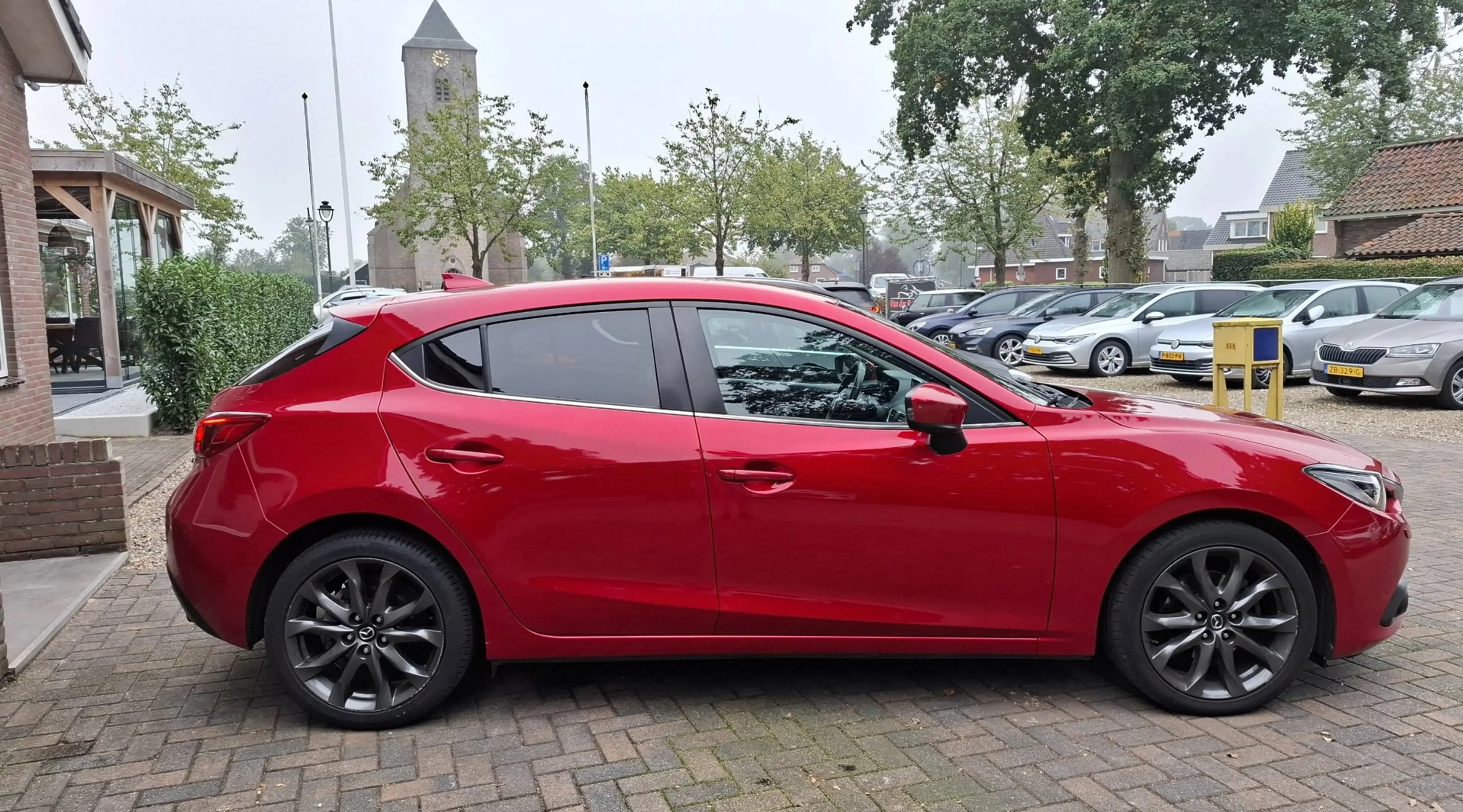 Mazda 3 2.0 GT-M Line. Camera, leder, stoelverwarming, cru — photo 6
