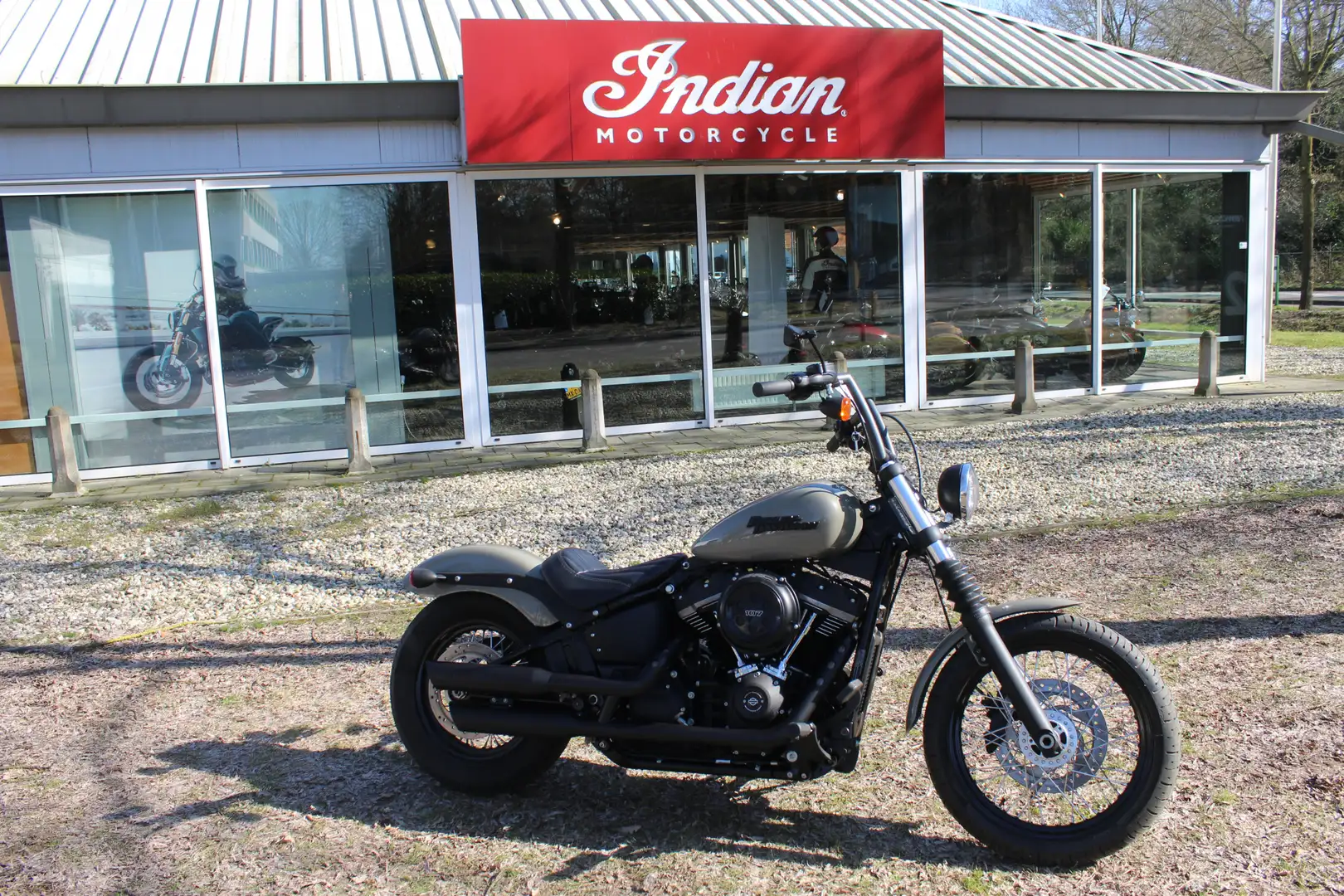 Harley-Davidson Softail Streetbob FXBB Gris - 1