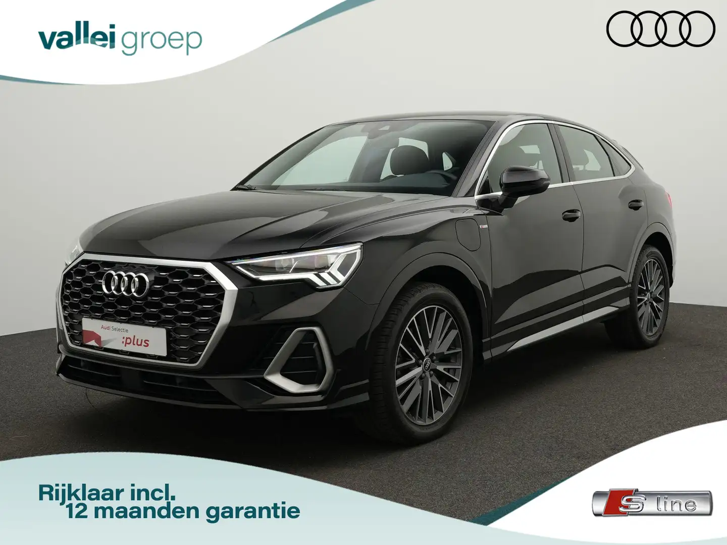Audi Q3 Sportback 45 TFSI e 245 pk S-tronic S Edition / S- Zwart - 1