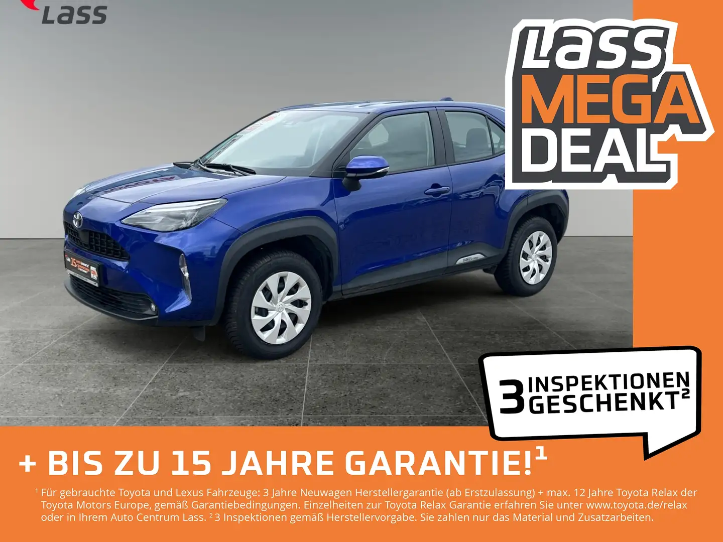 Toyota Yaris Cross 1.5 TNGA CVT Dynamic LHD Blau - 1