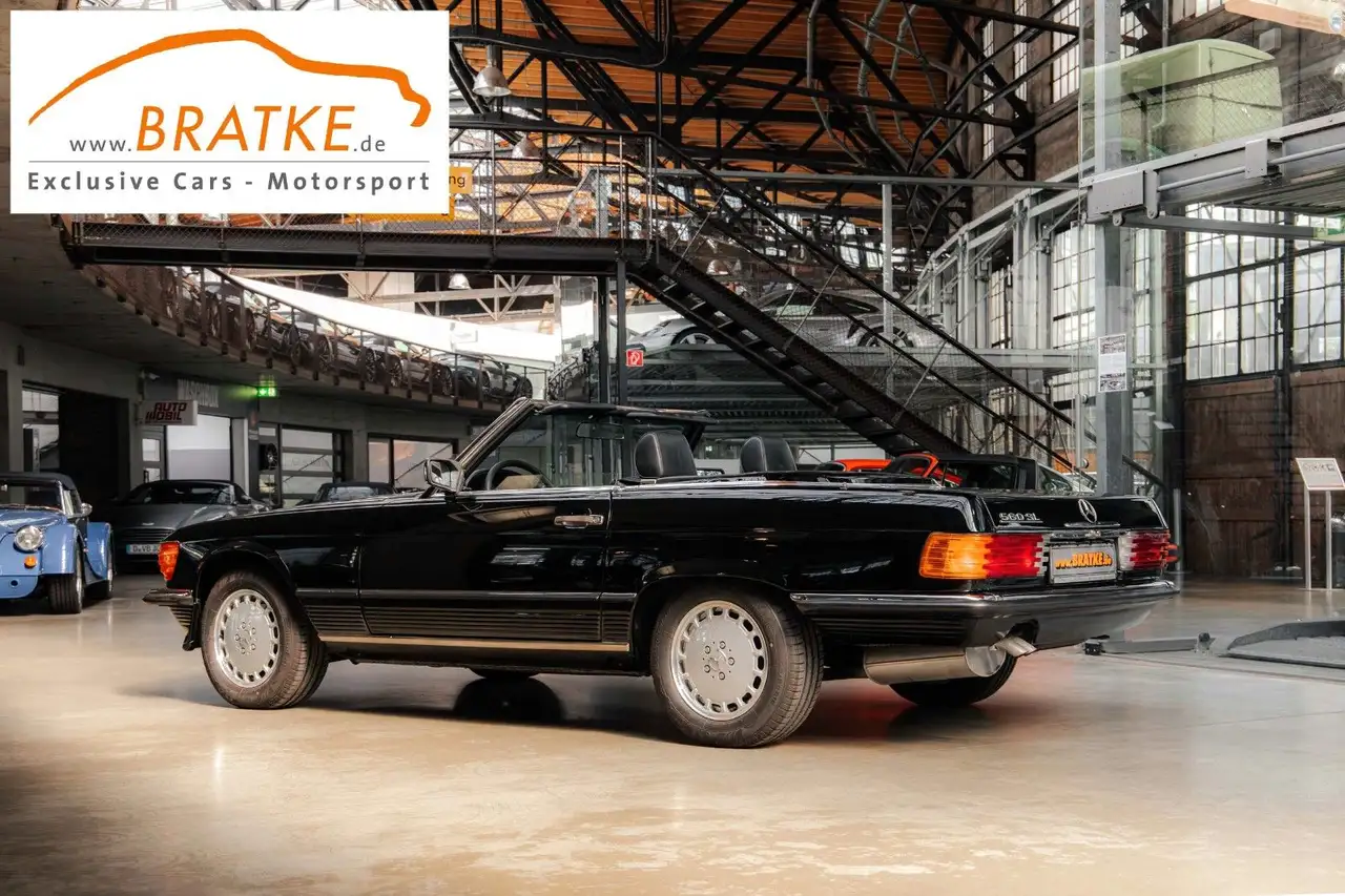 Mercedes-Benz 560 SL R107 1.Hand orig. 158tkm Leder Klimaautomatik, foto 6