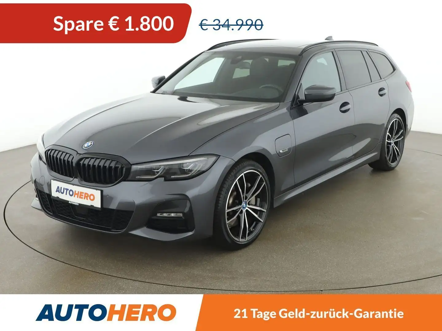 BMW 330 330e xDrive M Sport Gris - 1