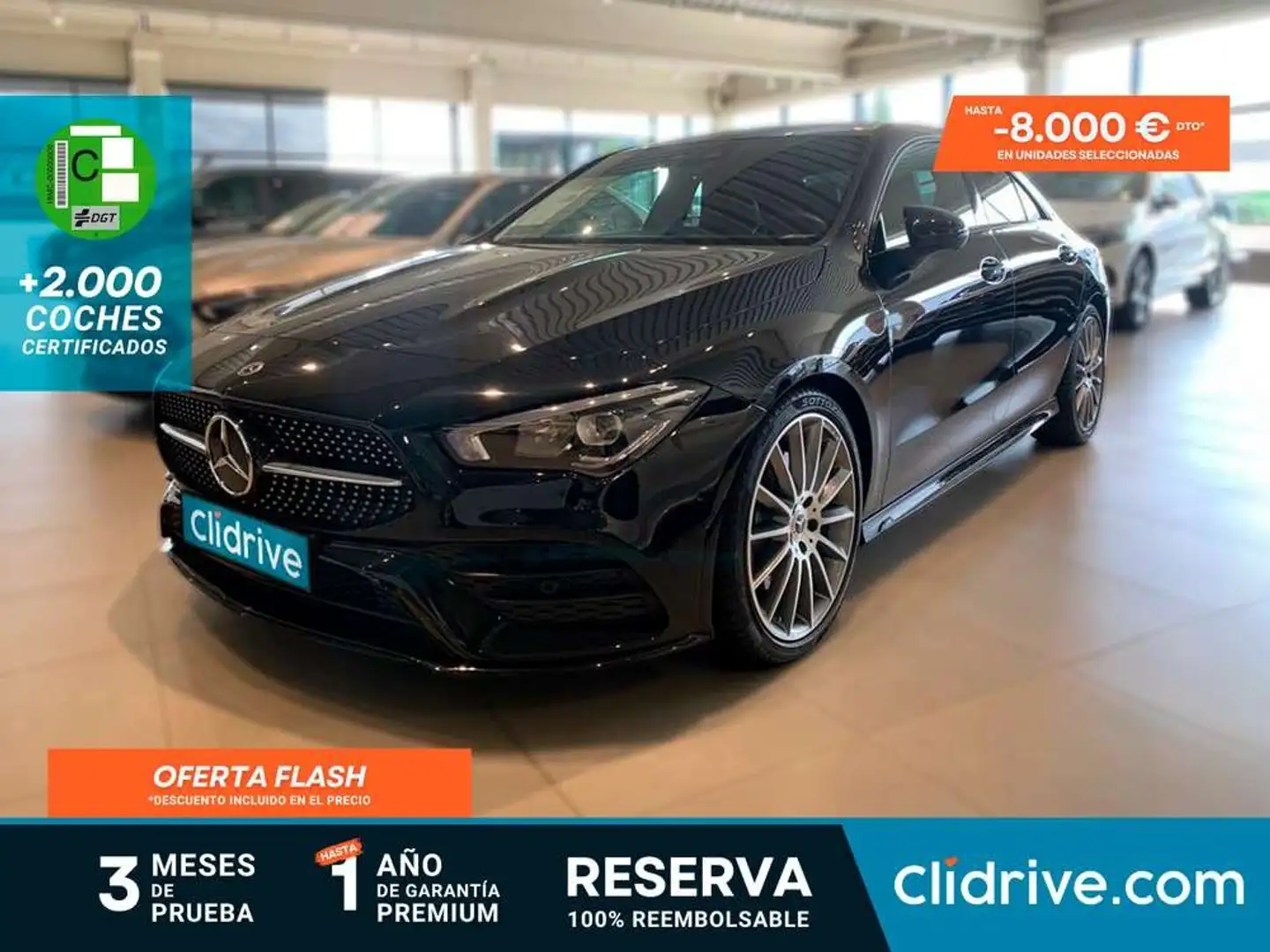 Mercedes-Benz CLA 200 200d Negro - 1