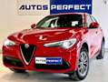 Alfa Romeo Stelvio 2.0 T AWD TVAC AUTO GPS CAMERA LED CUIR CAR-PASS Rood - thumbnail 1