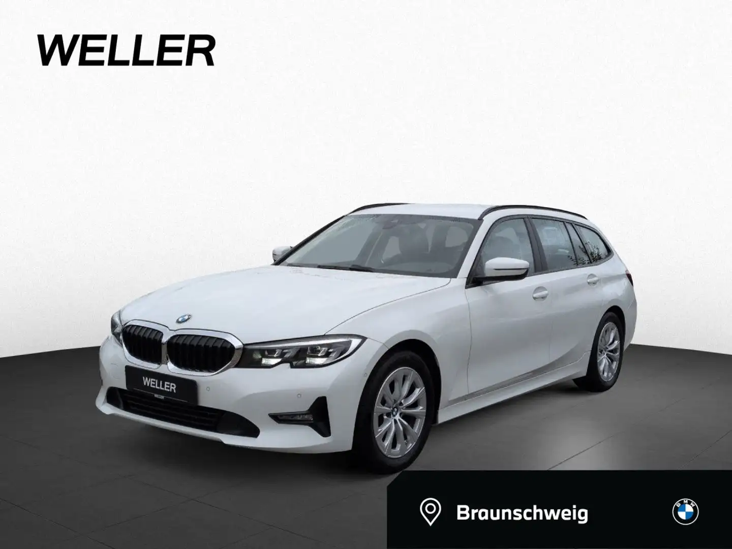 BMW 318 i Touring Advantage LCProf LED Sitzhz Lordose Blanc - 1