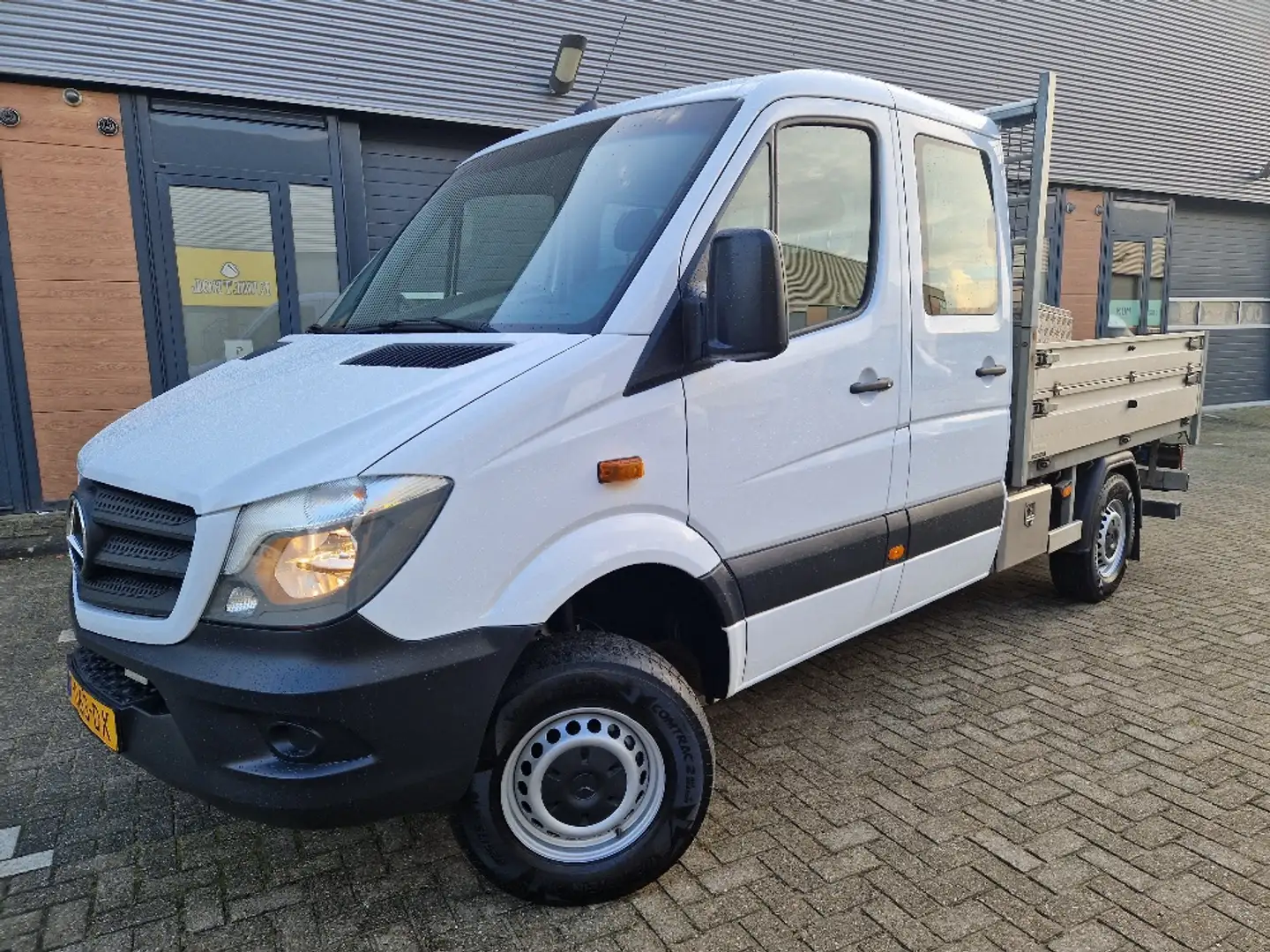 Mercedes-Benz Sprinter 314 CDI 4X4 euro6 366 DC ex overheid euro6 zeer mo Wit - 1