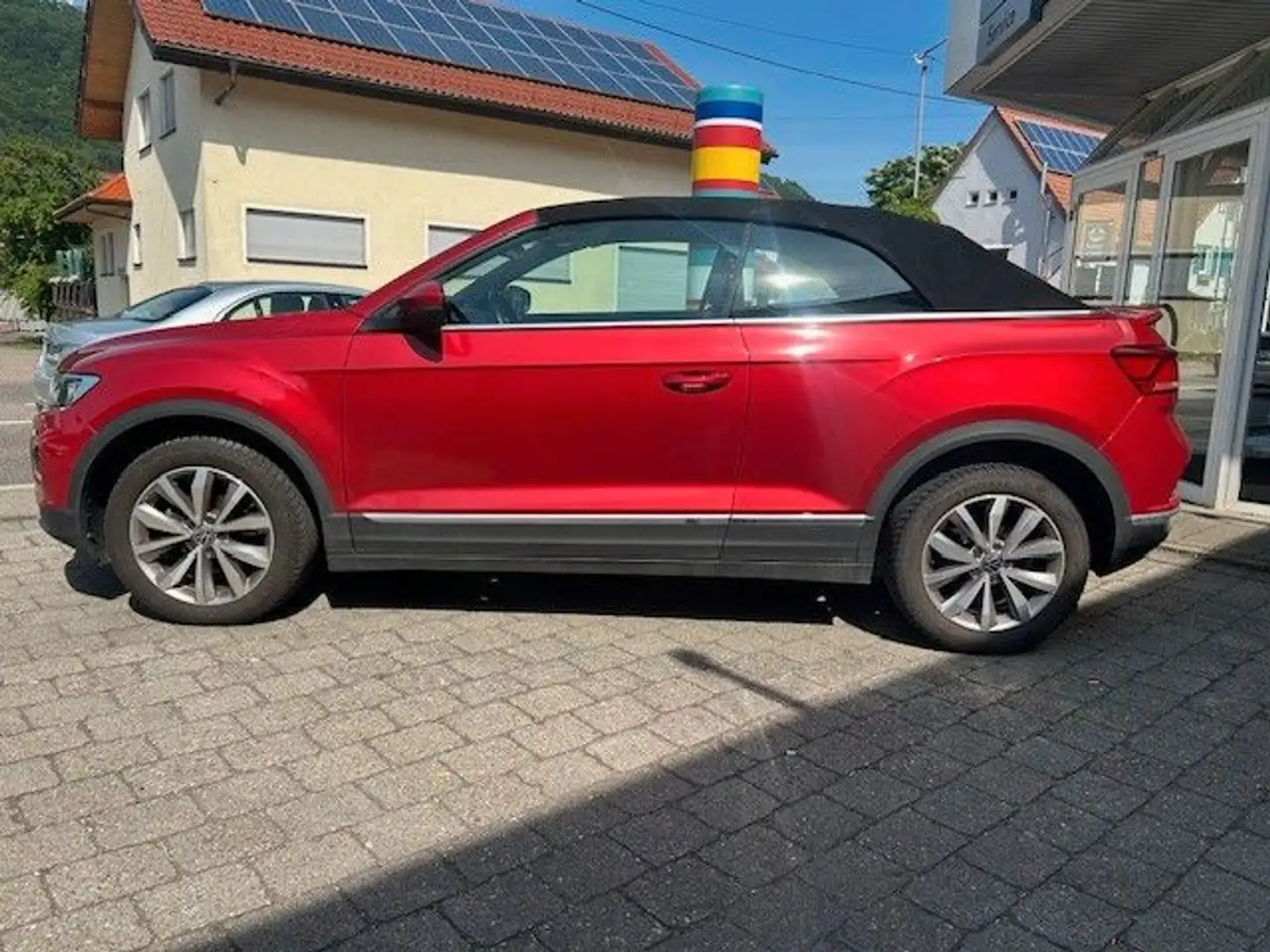 Volkswagen T-Roc Cabriolet 1.0 TSI Style APP/SHZ/PDC/GAR. Rosso - 2