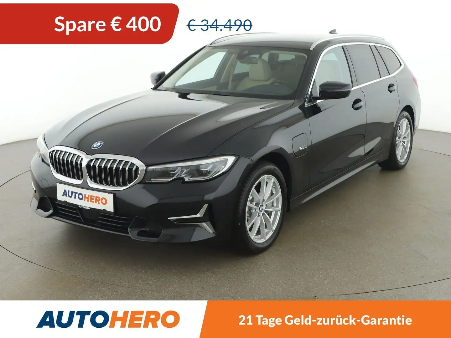 BMW 330 330e xDrive Luxury Line Aut. *LASER*ACC*HUD*TOT* Schwarz - 1
