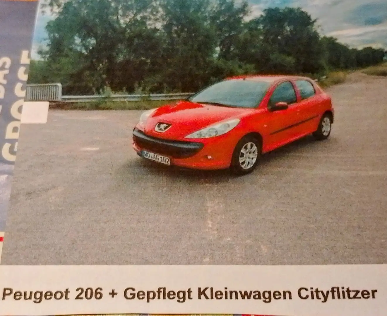 Peugeot 206 206+ 60 Rot - 1
