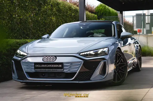 Audi e-tron GT S quattro 105kWh SOH 98% /360° Cam/Actieve Luchtvering/Bang&Olufsen/ACC/Pano/Sportzetels Pro verwarmd&gekoeld/HUD/