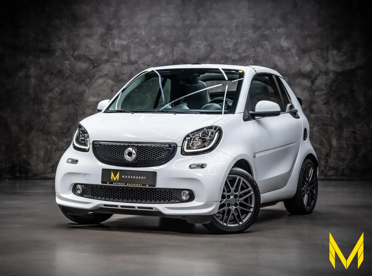 smart forTwo cabrio BRABUS Xclusive H121:POCKETROCKET Blanc - 1