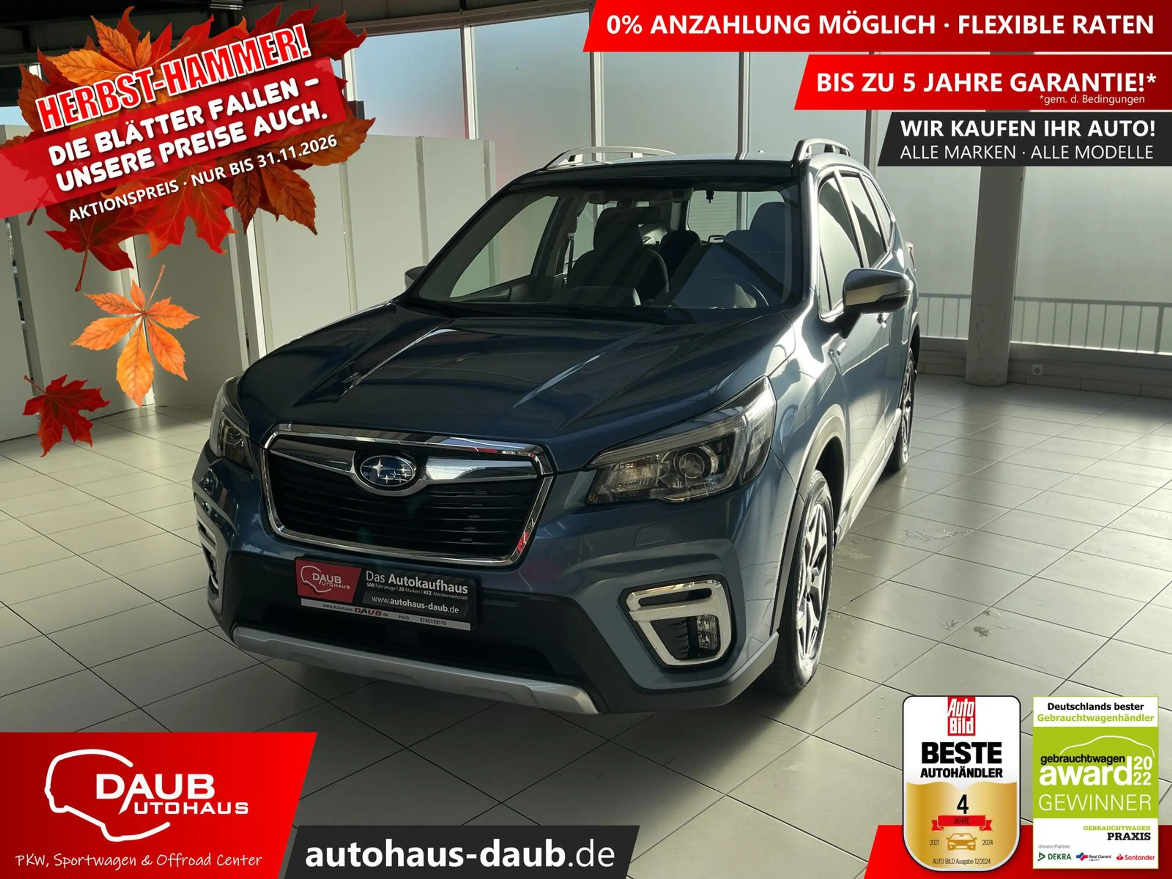 Subaru Forester 4WD+Autom.+AHK+Kamera+LED+Klimaautom.+++