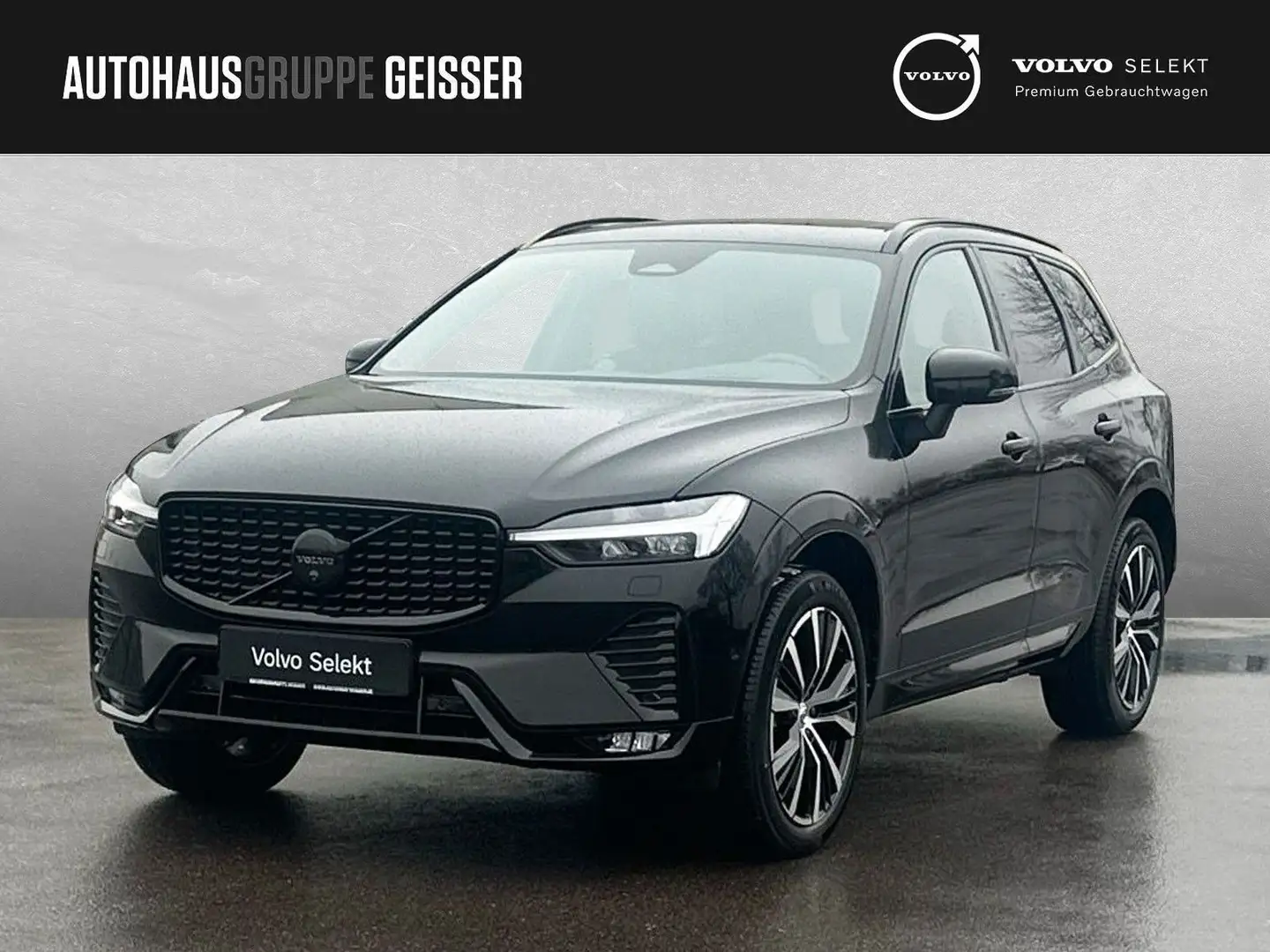 Volvo XC60 B5 AWD Black Edition Ultra ACC BLIS HUD SD Noir - 1